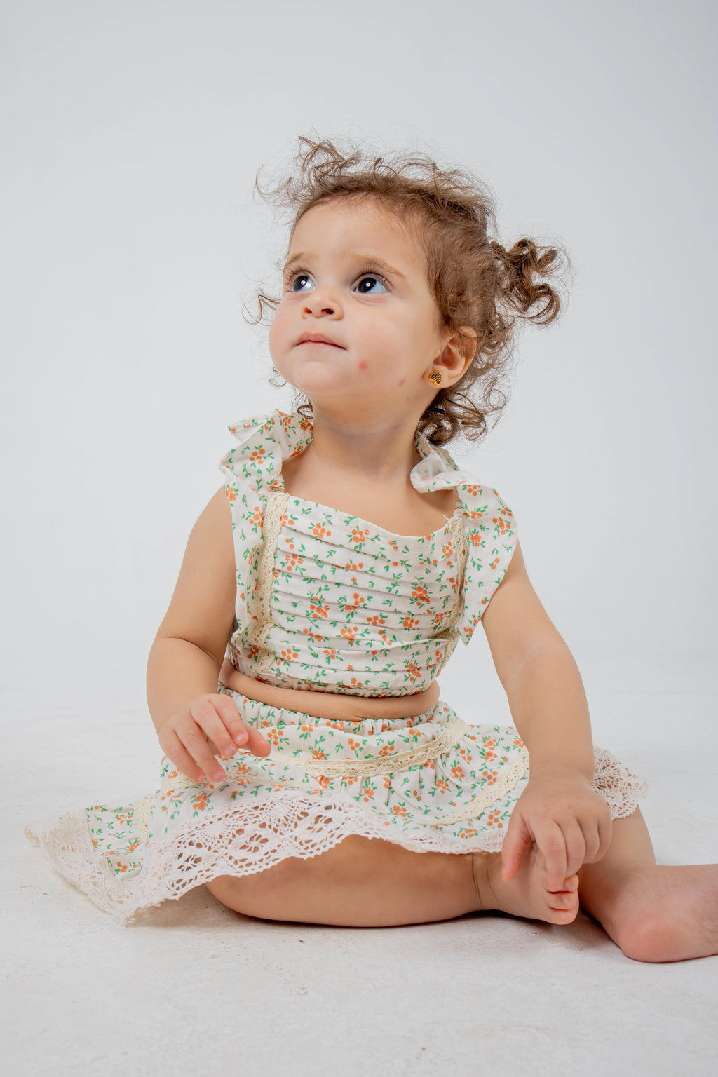 Pri Ecru Girls Set