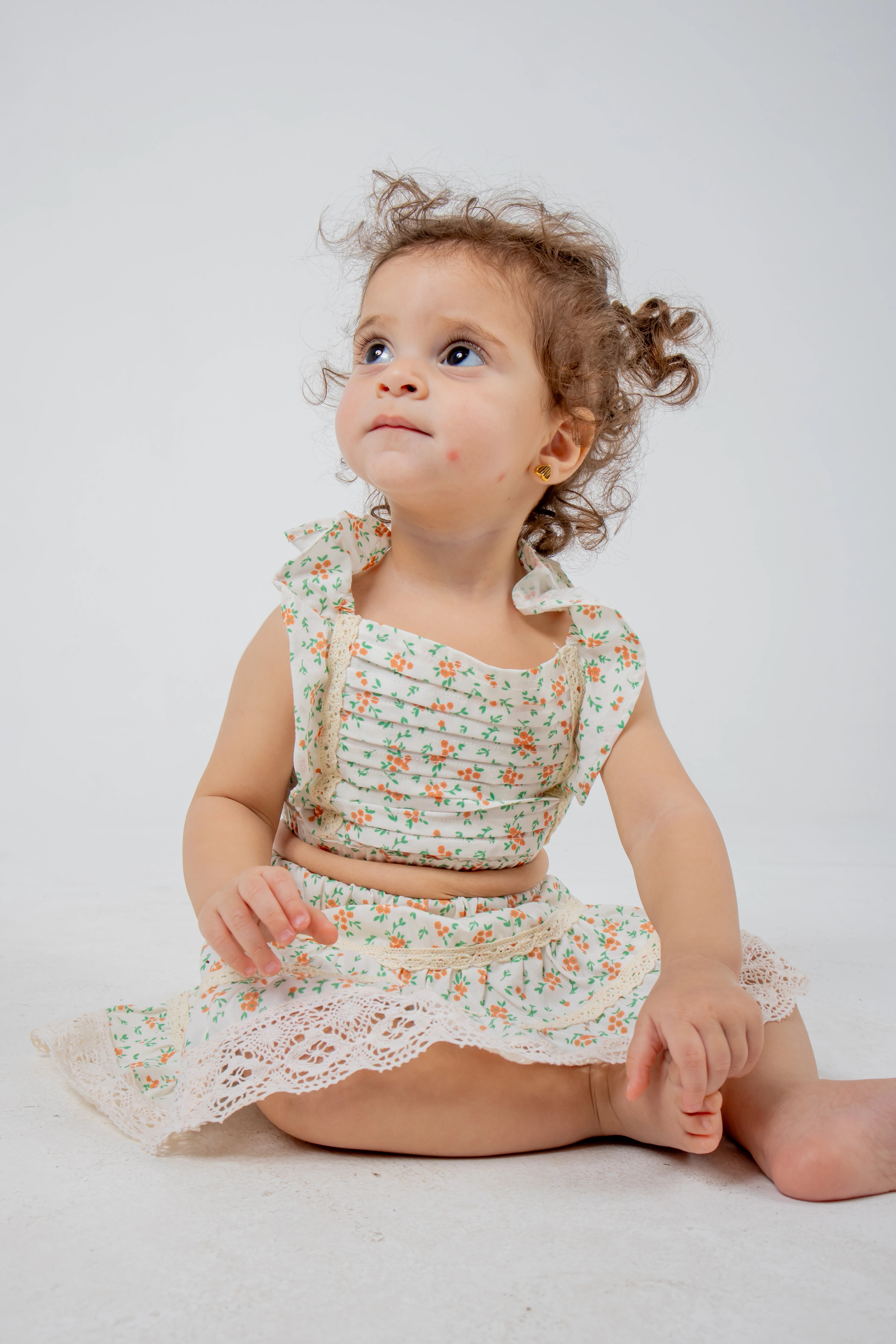 Pri Ecru Girls Set