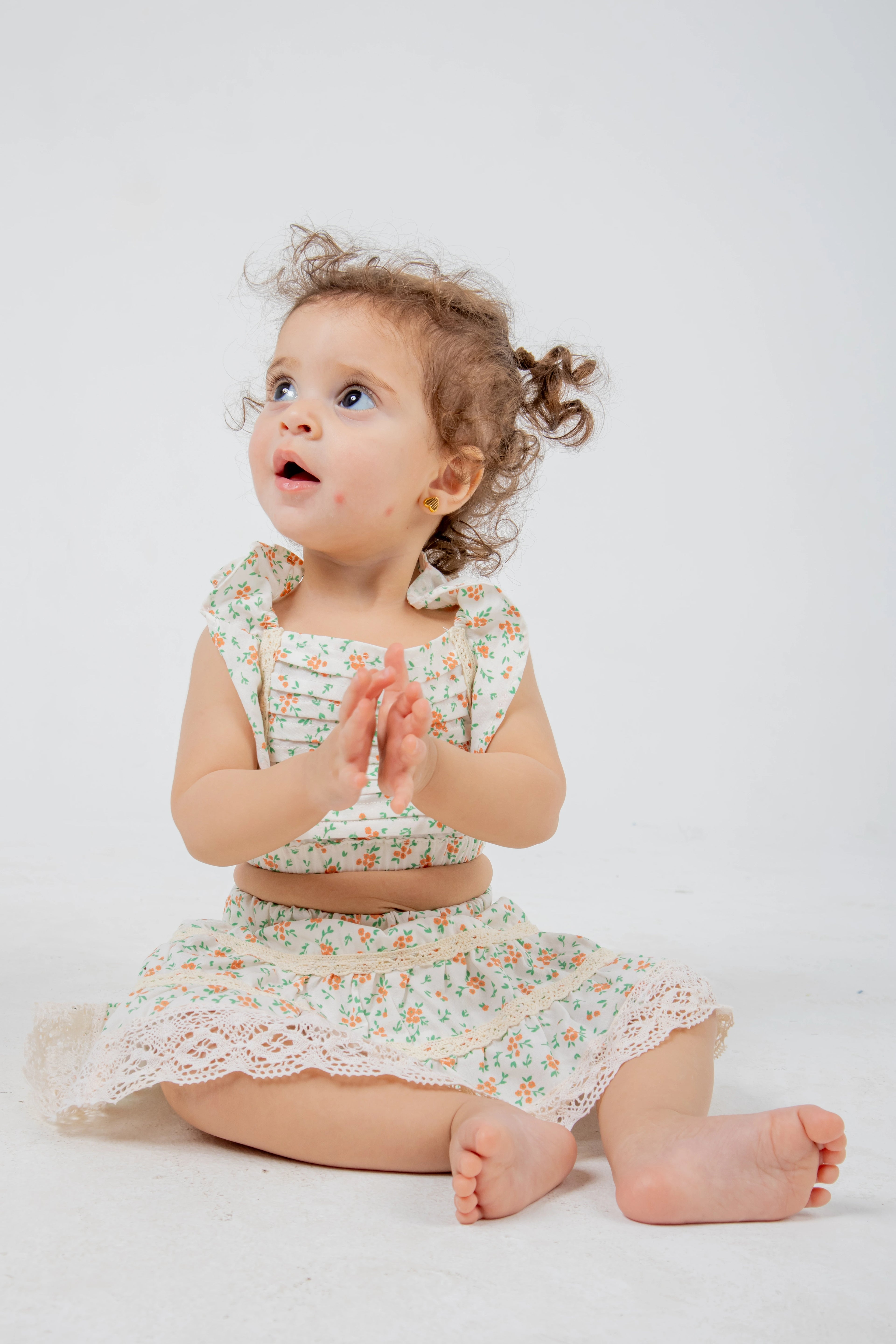 Pri Ecru Girls Set