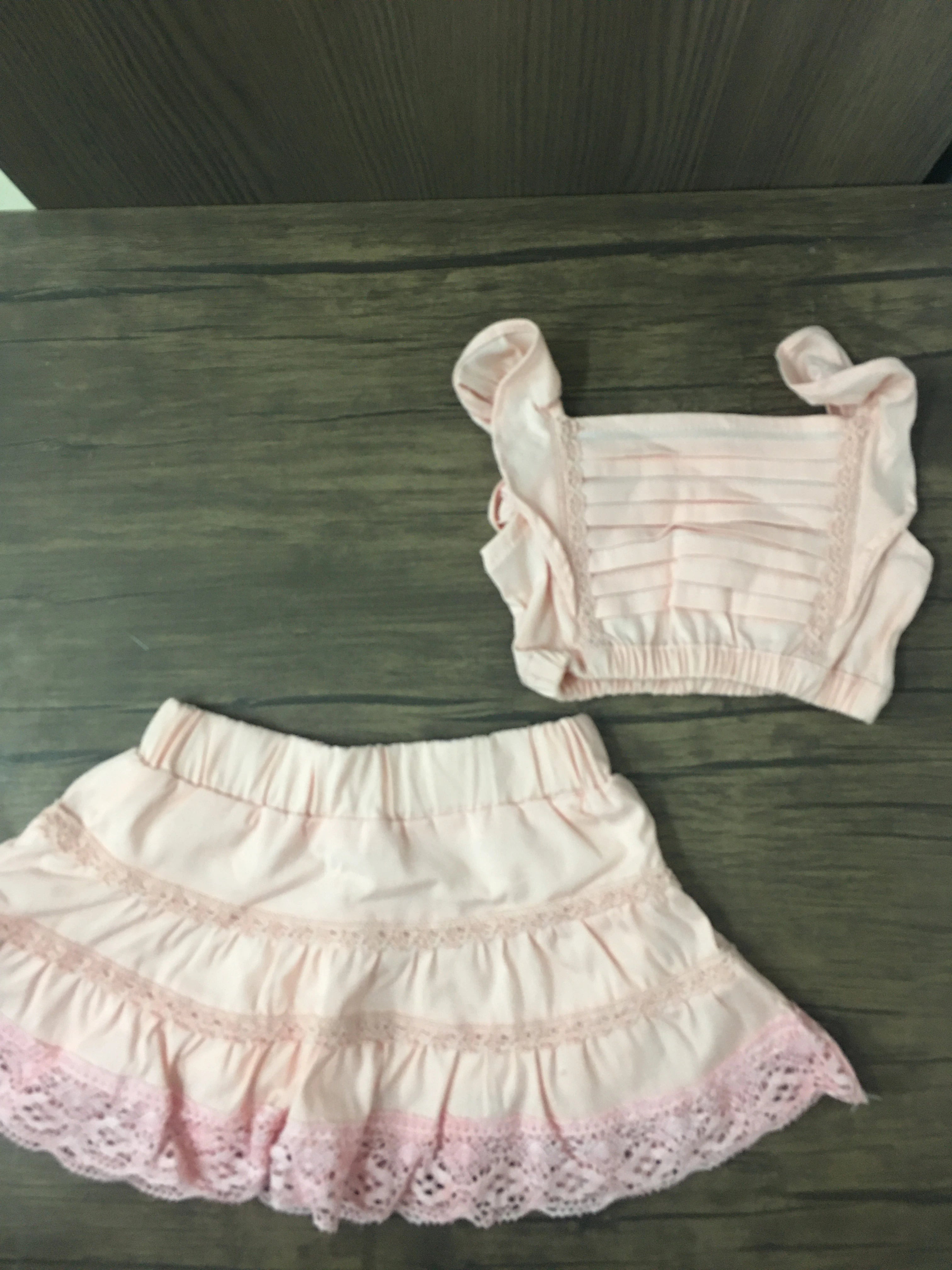 Peach Girls Set