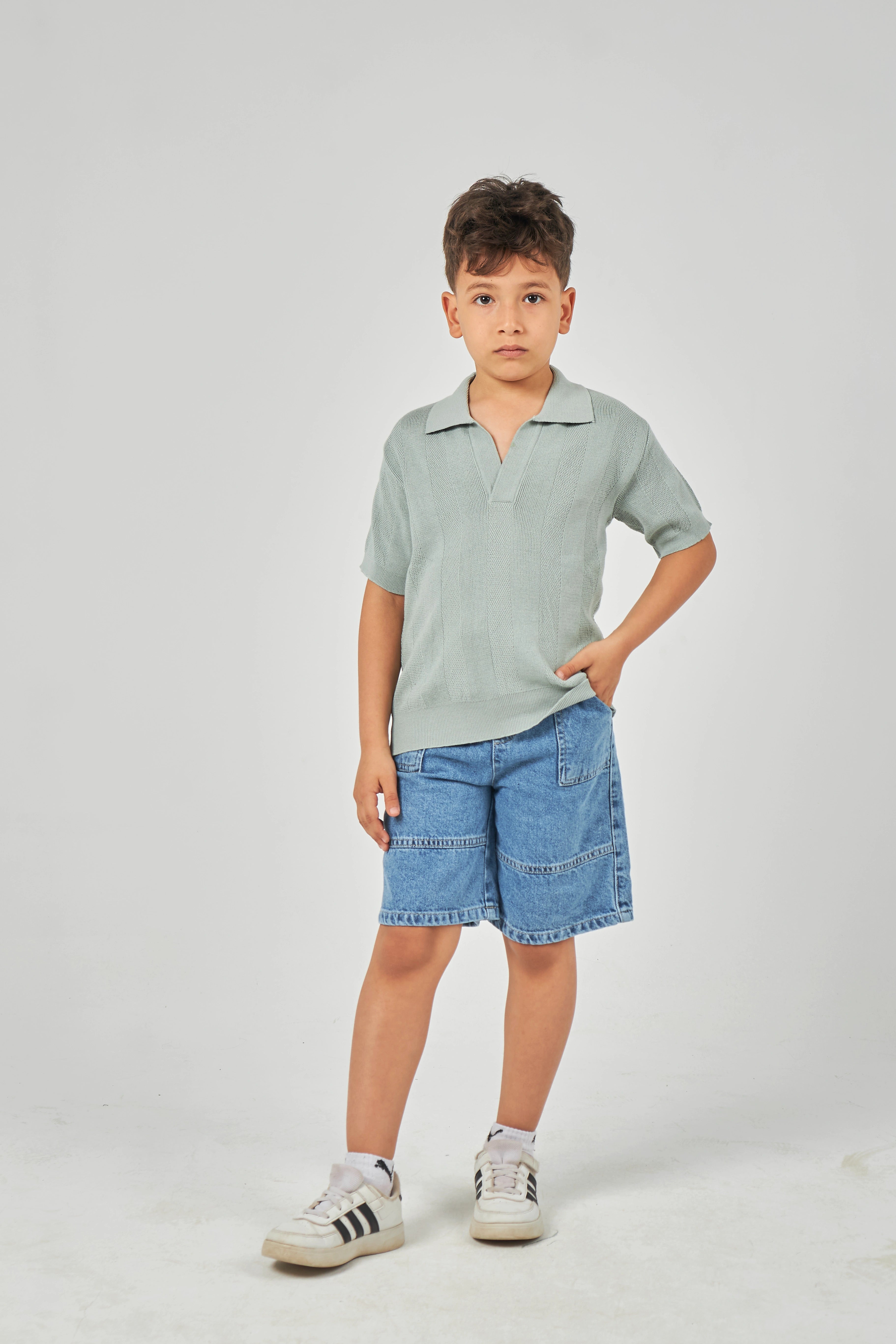 Mint Boys polo Tricot