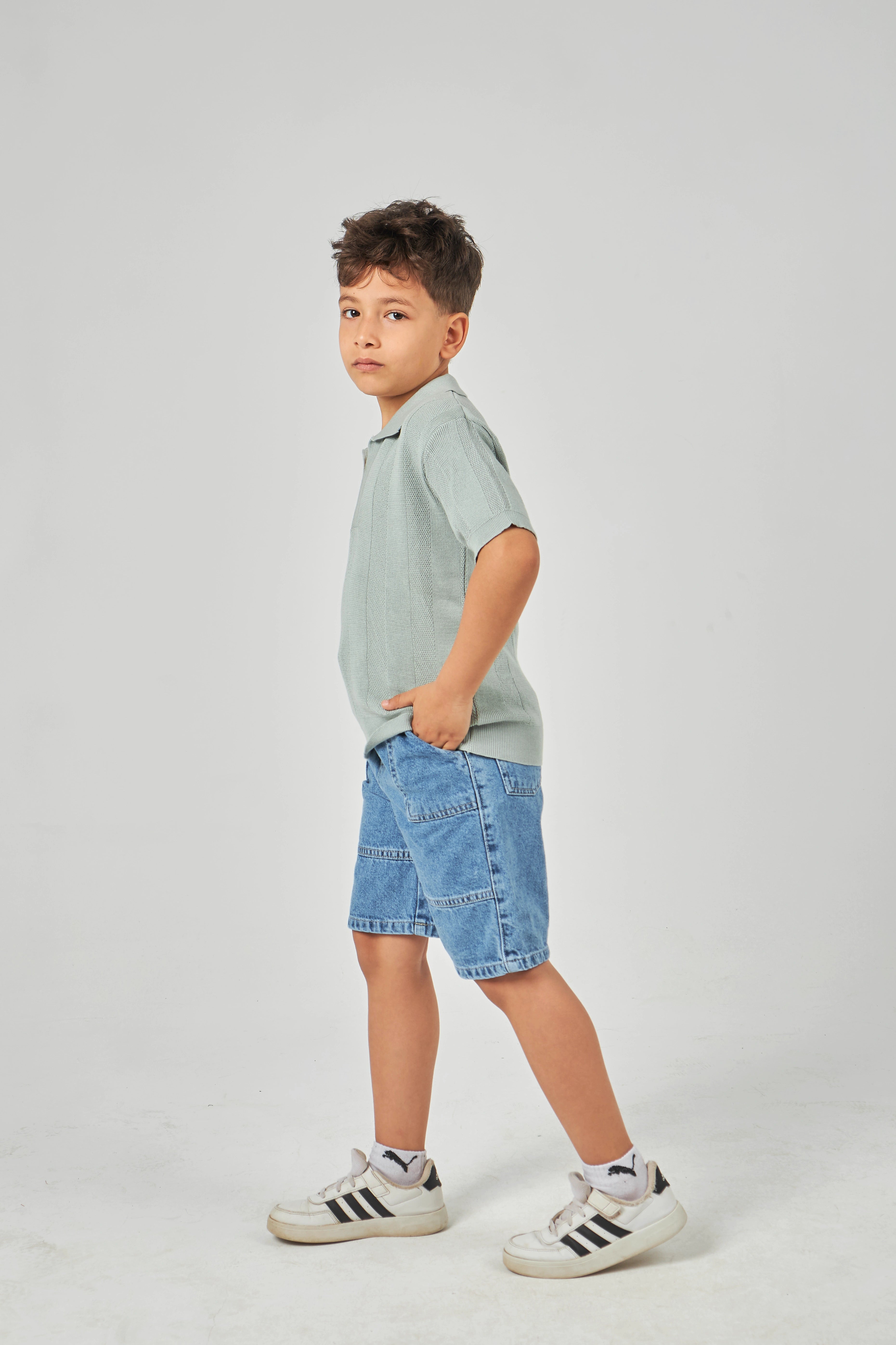Mint Boys polo Tricot