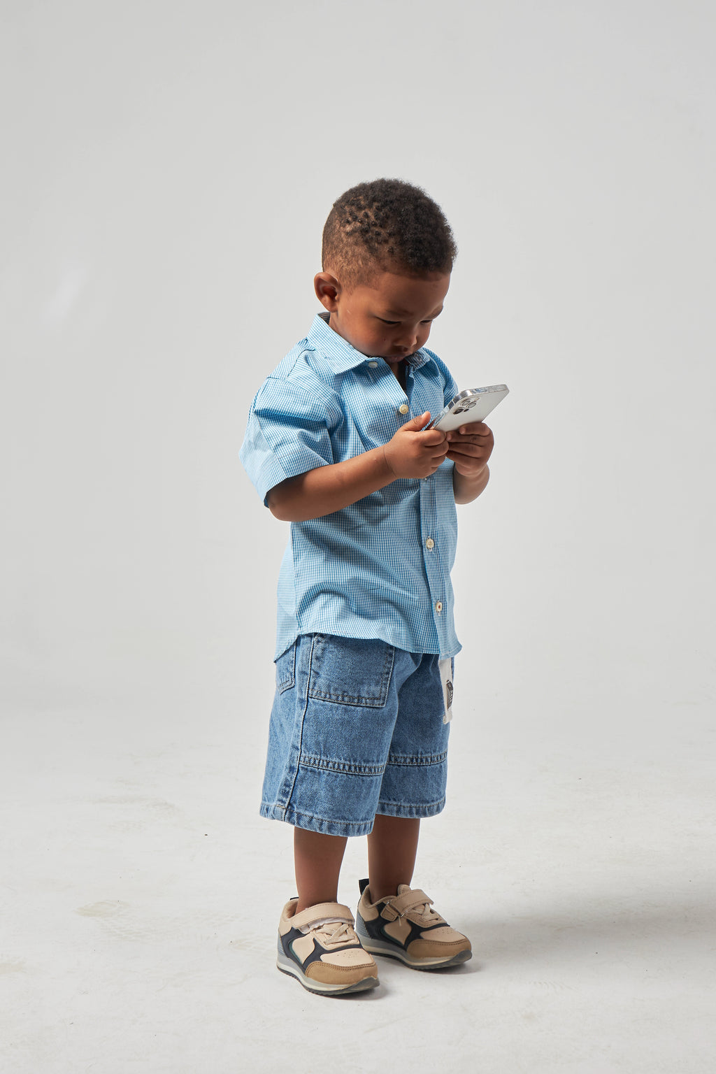 Boys Light Denim shorts