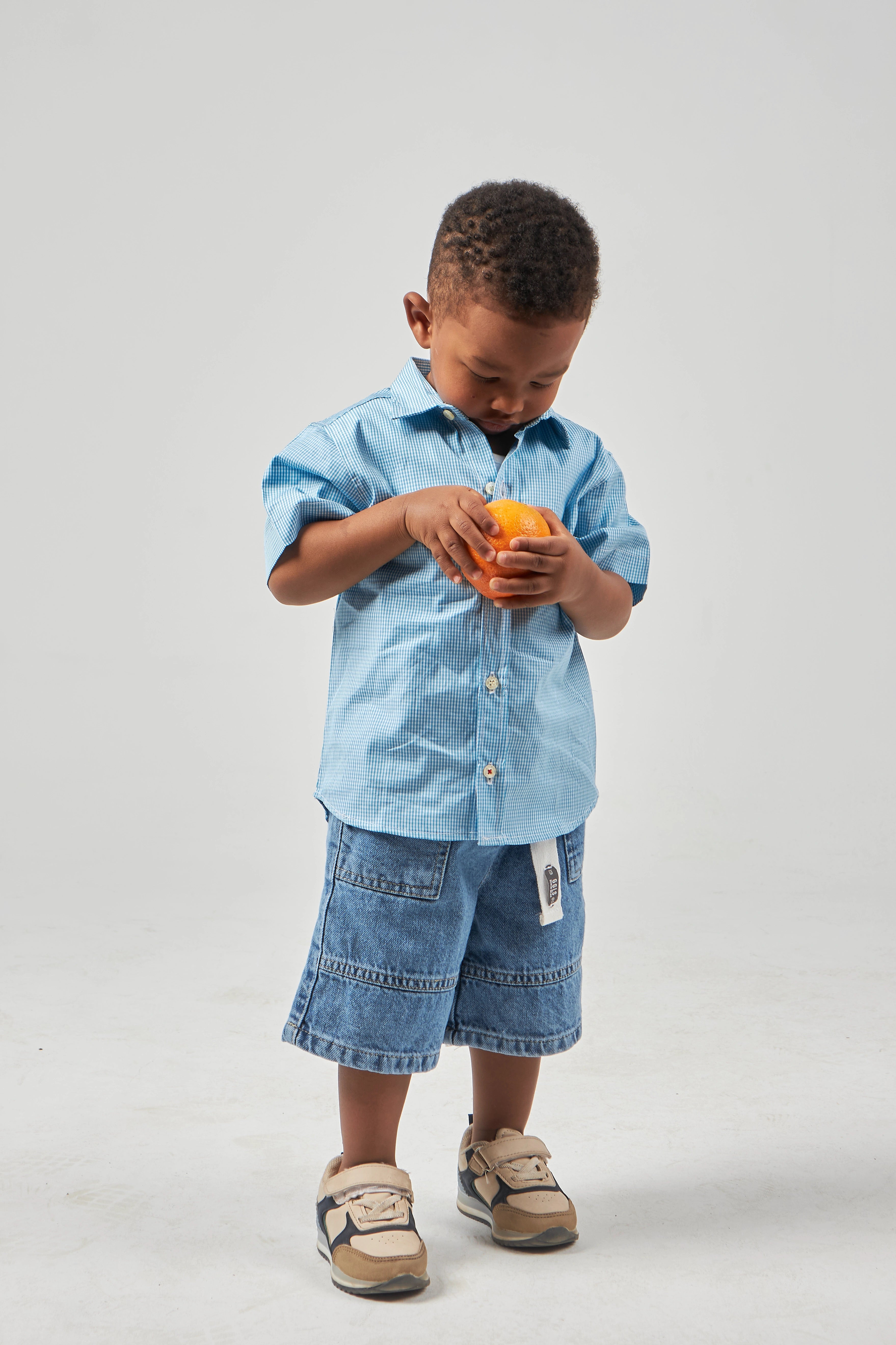 Boys Light Denim shorts