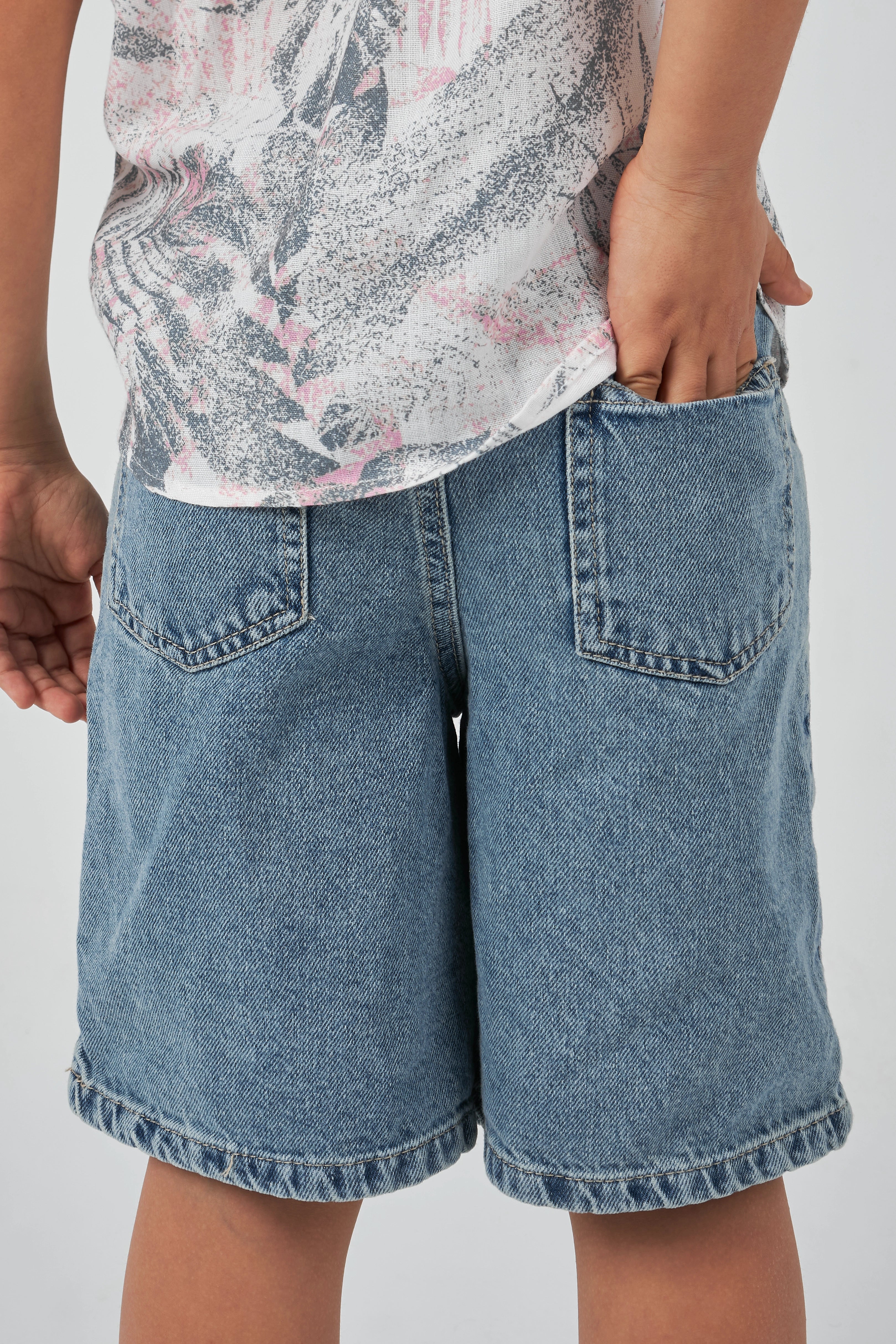 Boys Denim Dark shorts