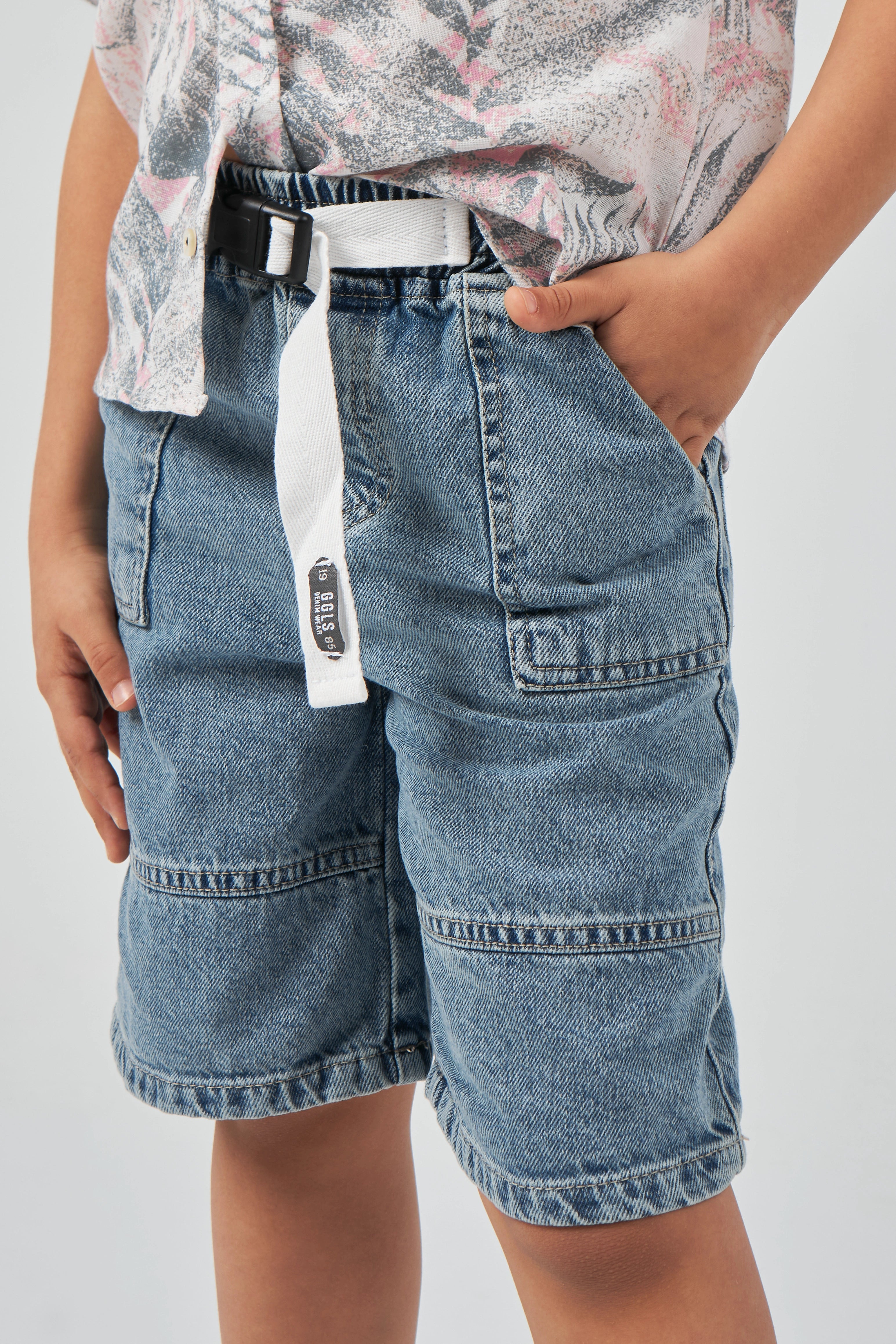Boys Denim Dark shorts