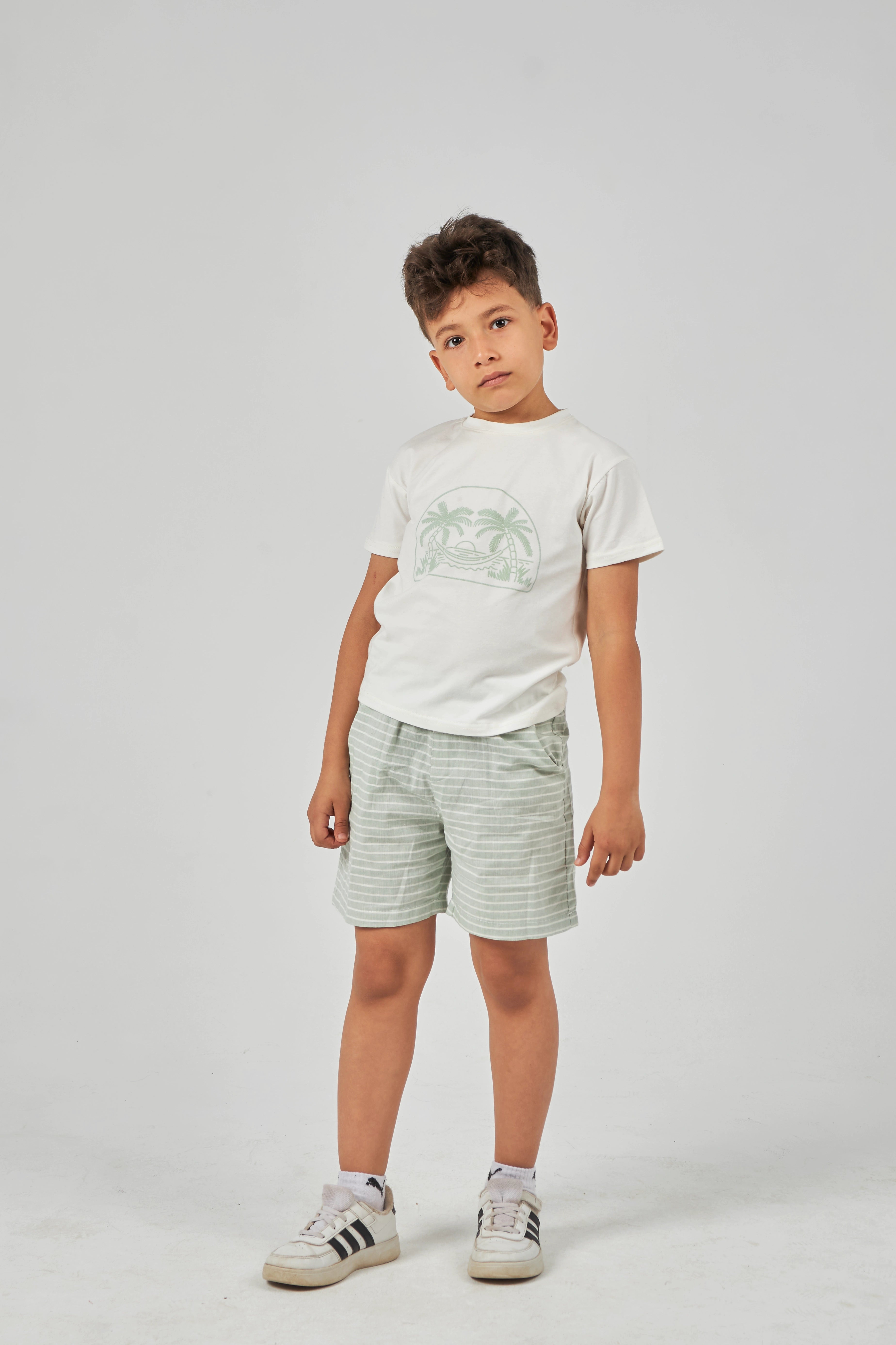 Mint Raye Boys Set