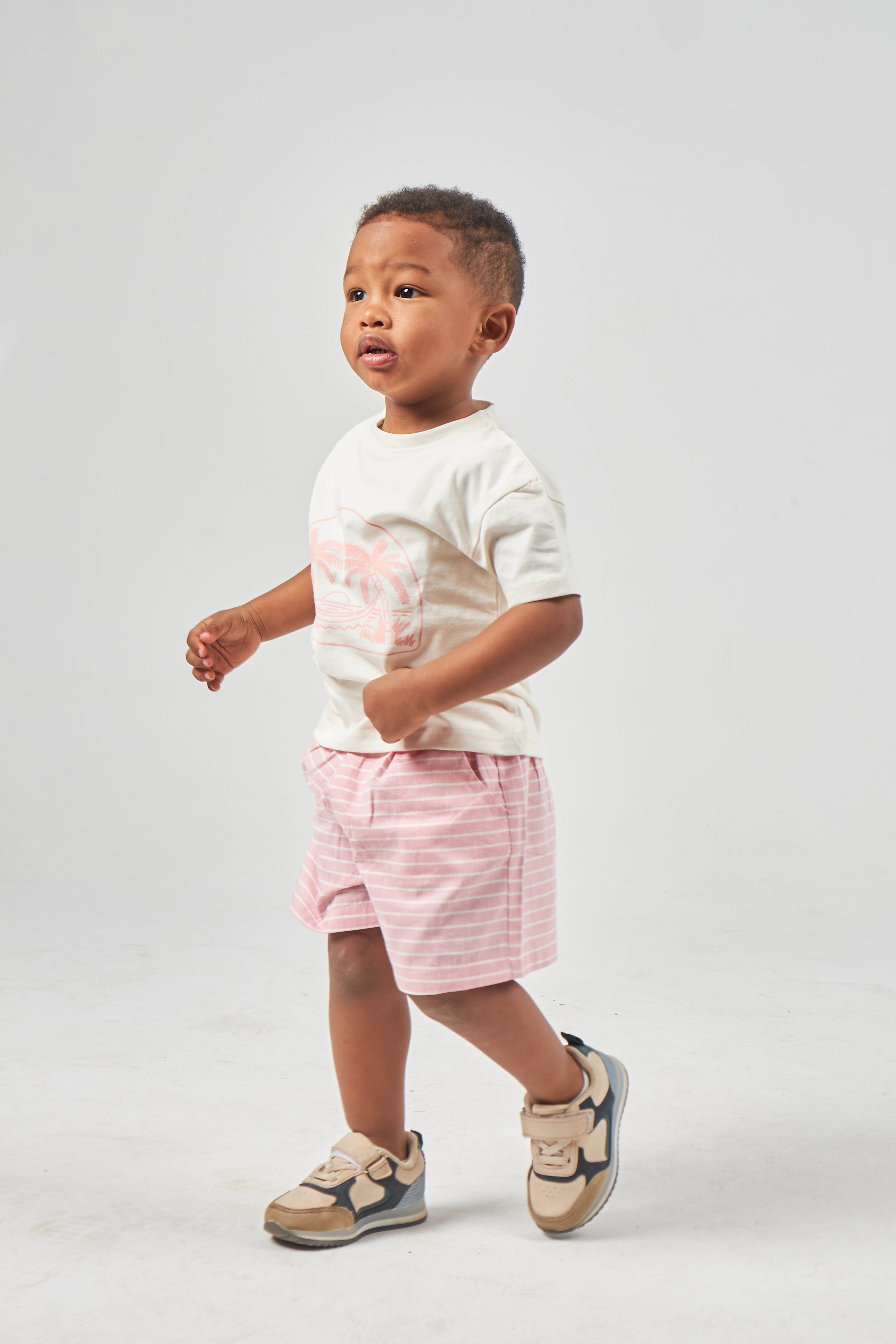 Pink Raye Boys Set