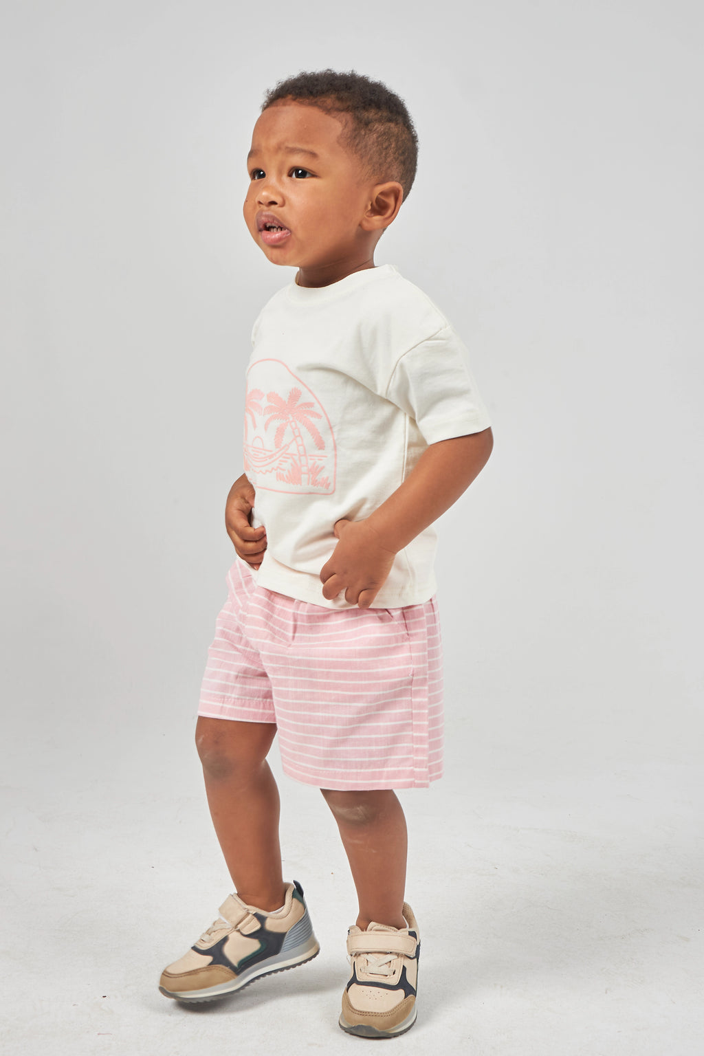 Pink Raye Boys Set