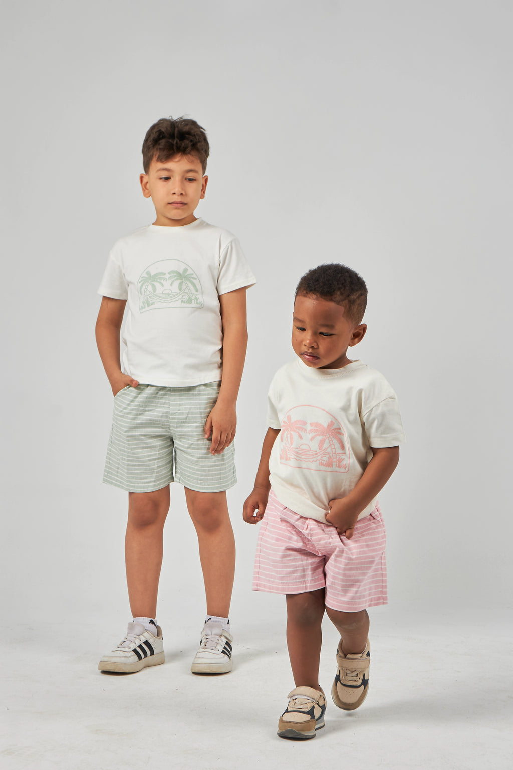 Pink Raye Boys Set