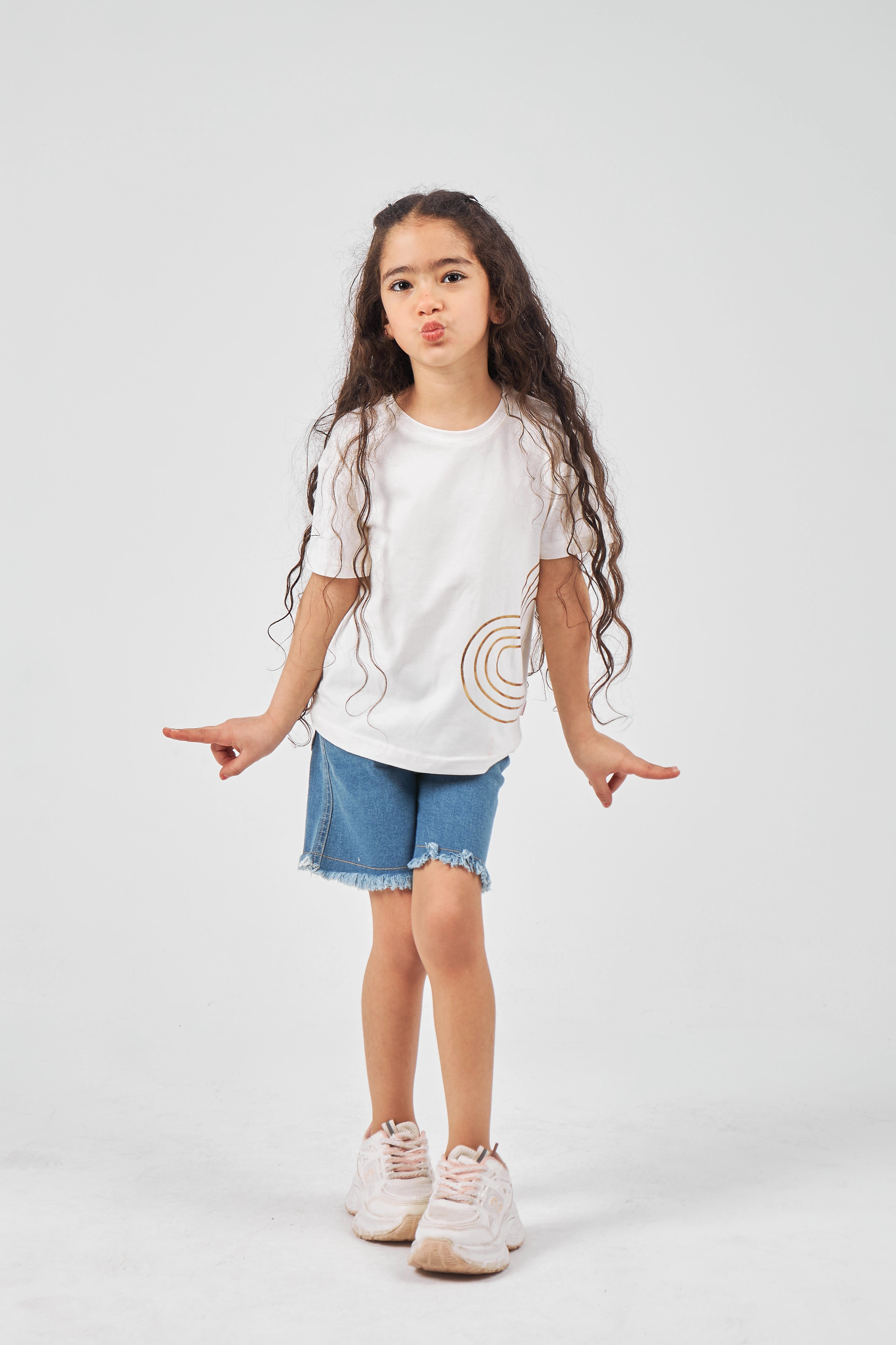 Ecru Girls T-shirt