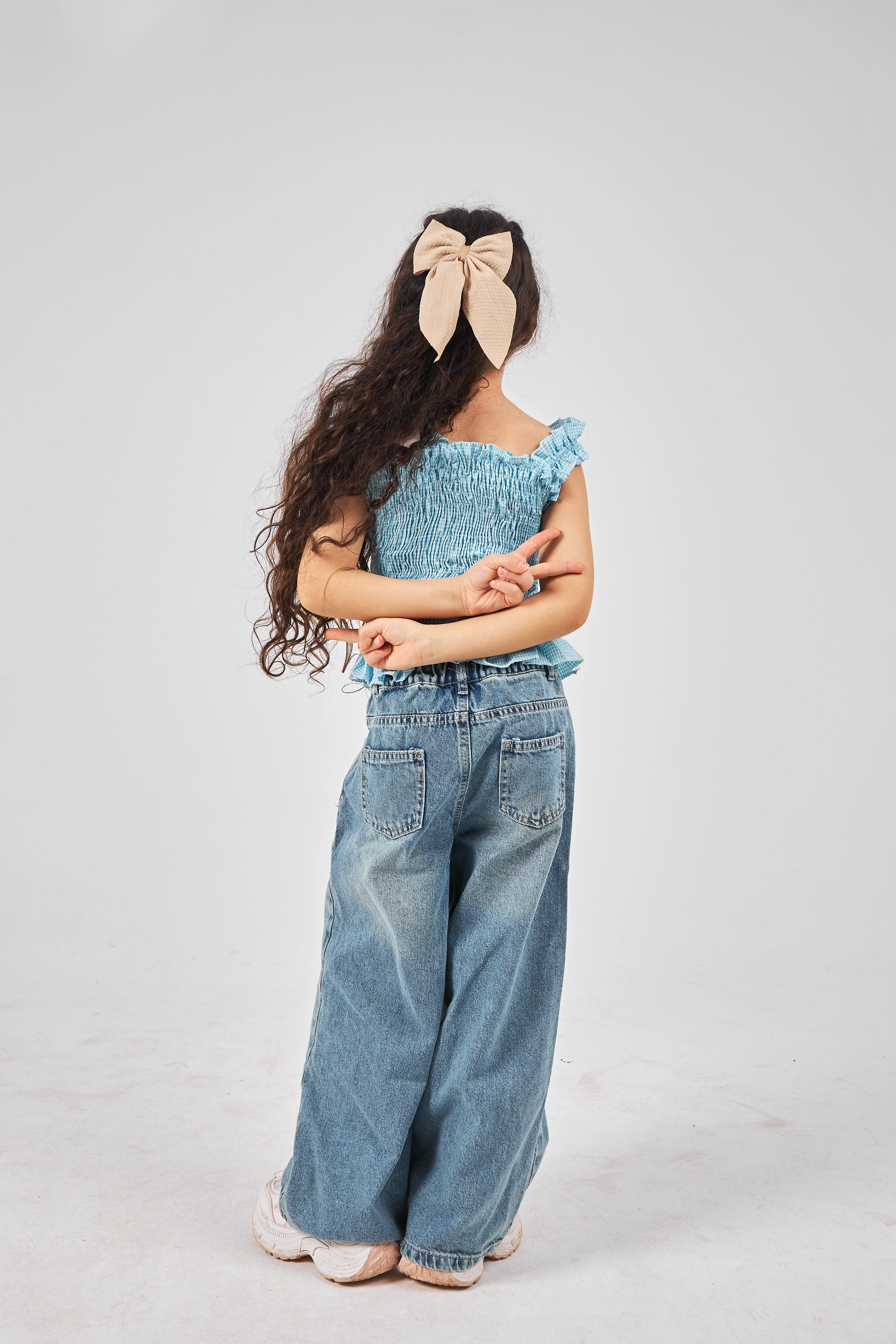 Girls Light Denim pants