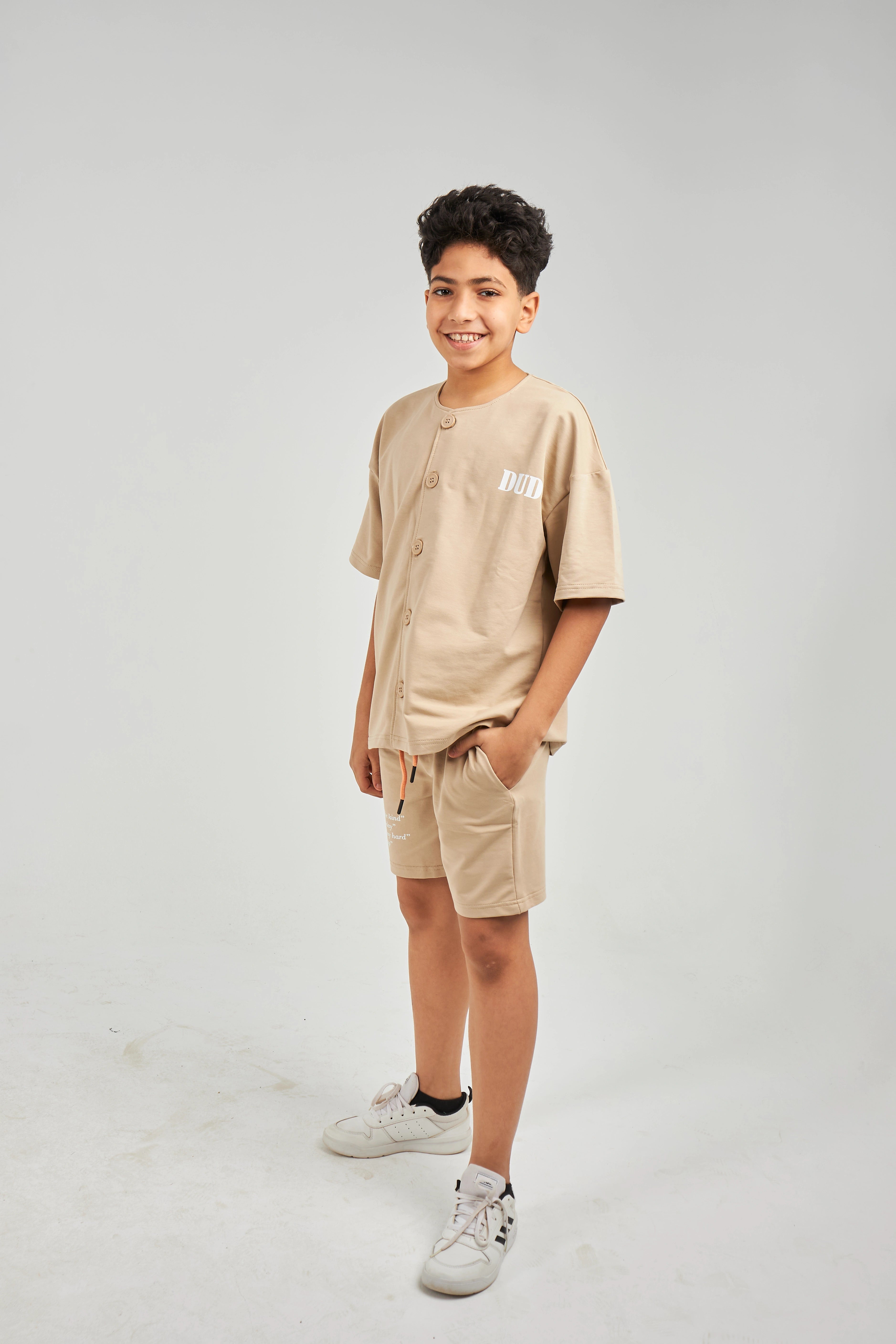 Beige Boys Set