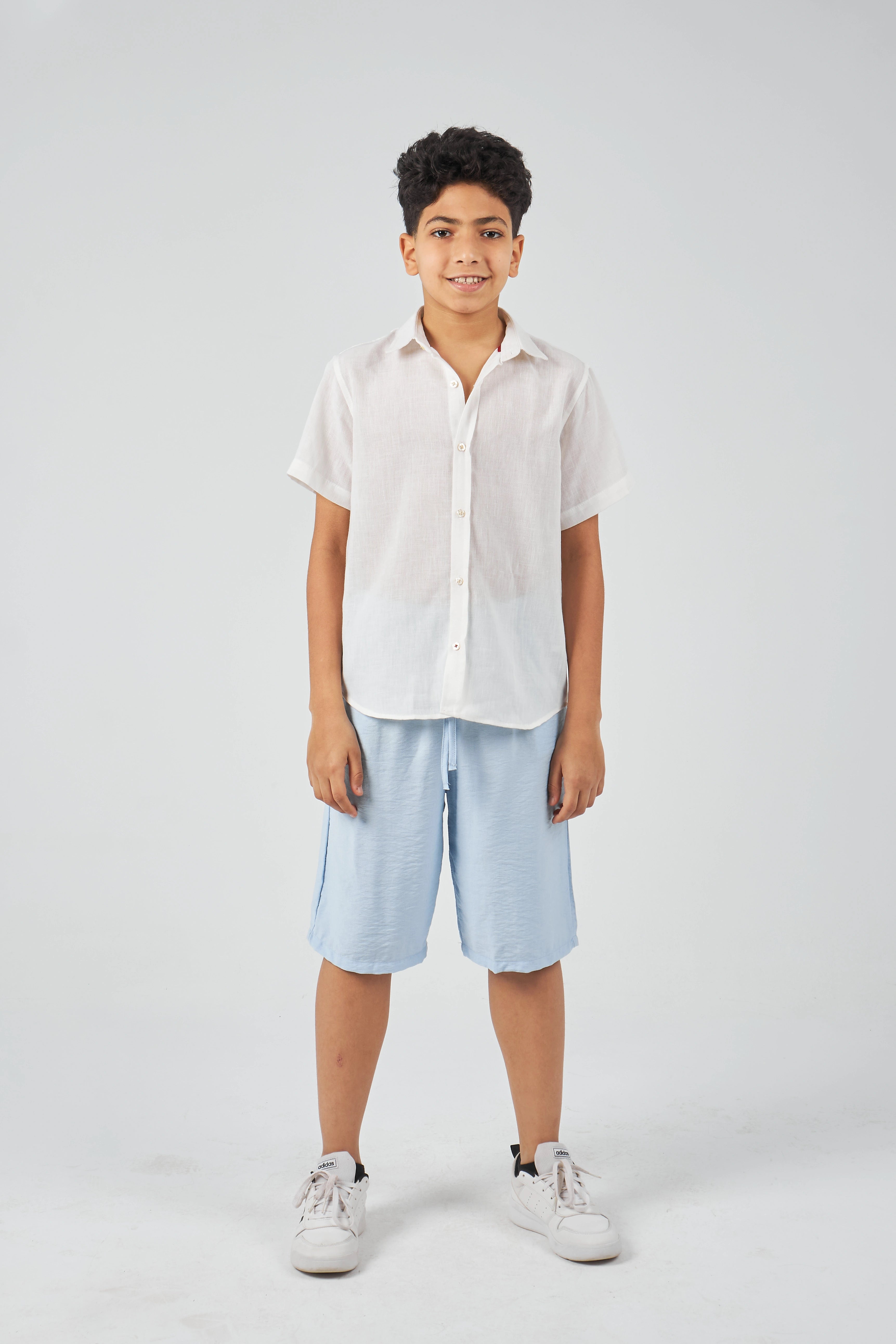 Blue Boys Woven short