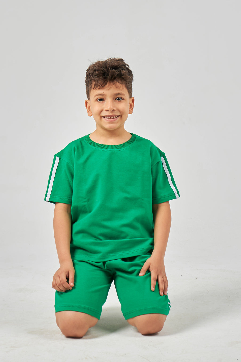 Green and White Boys Set