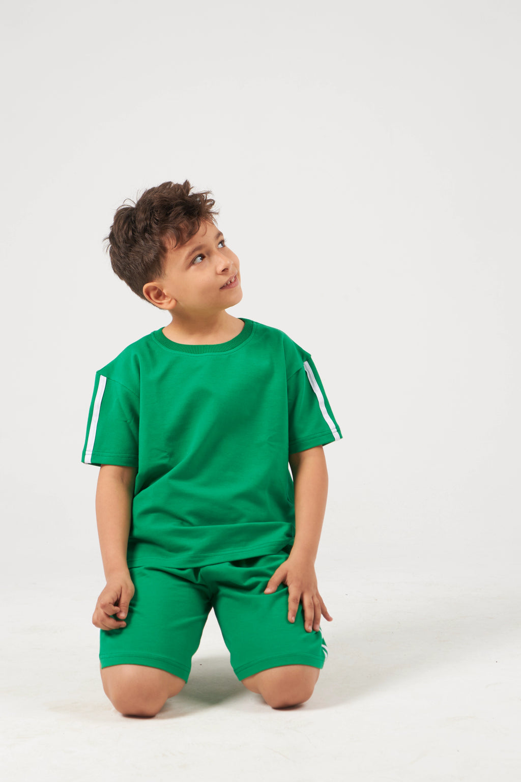 Green and White Boys Set