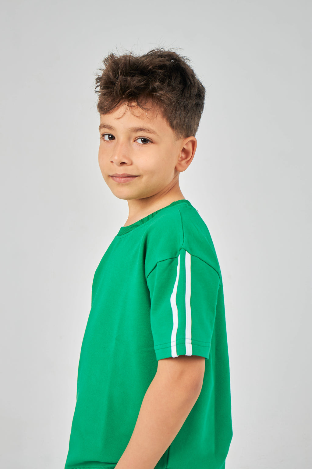 Green and White Boys Set