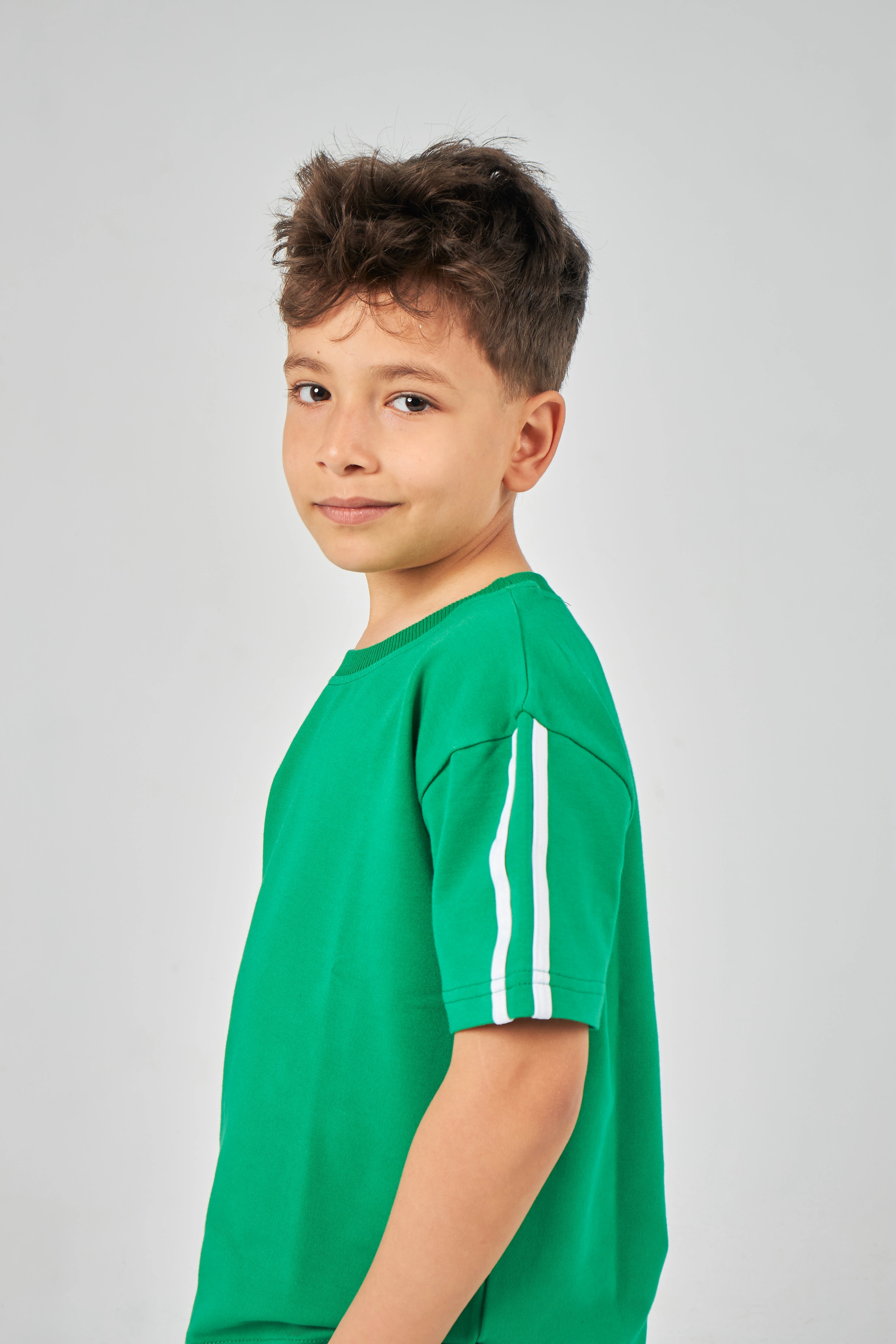 Green and White Boys Set