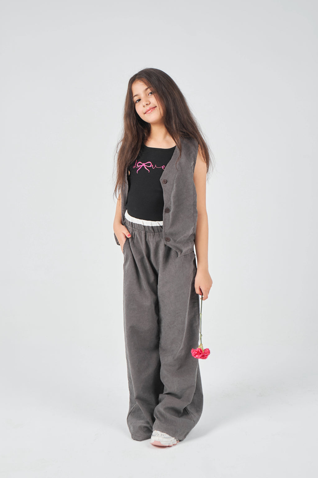 Antracite Girls Set