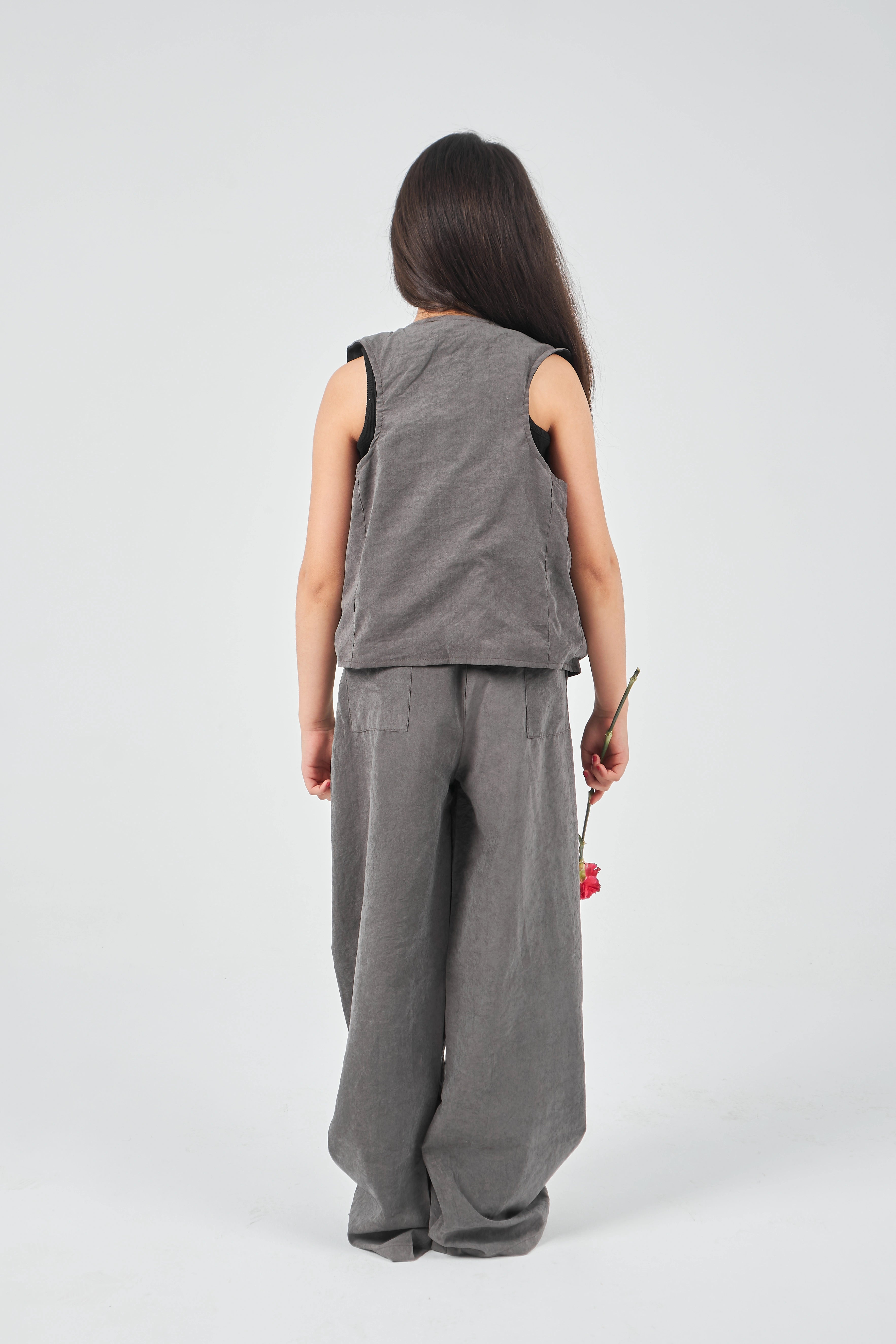 Antracite Girls Set