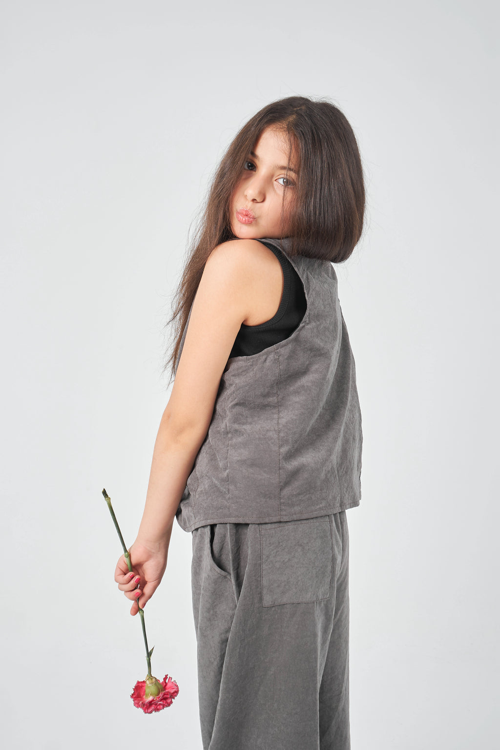 Antracite Girls Set