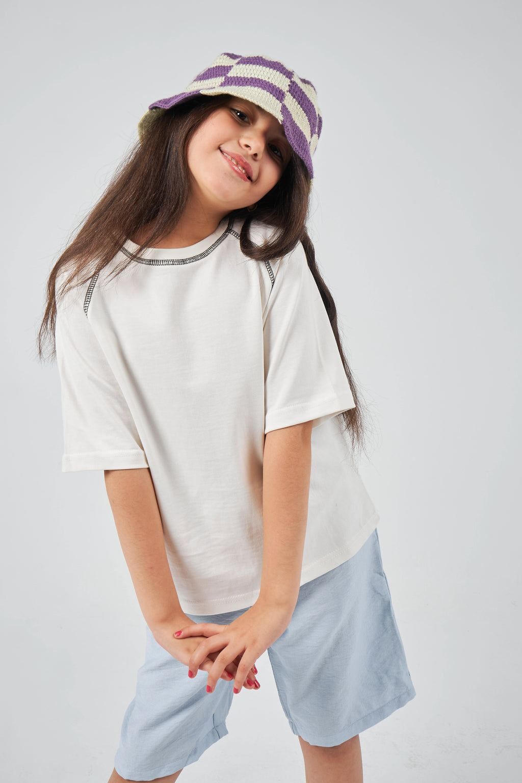 White Girls Oversized T-shirt