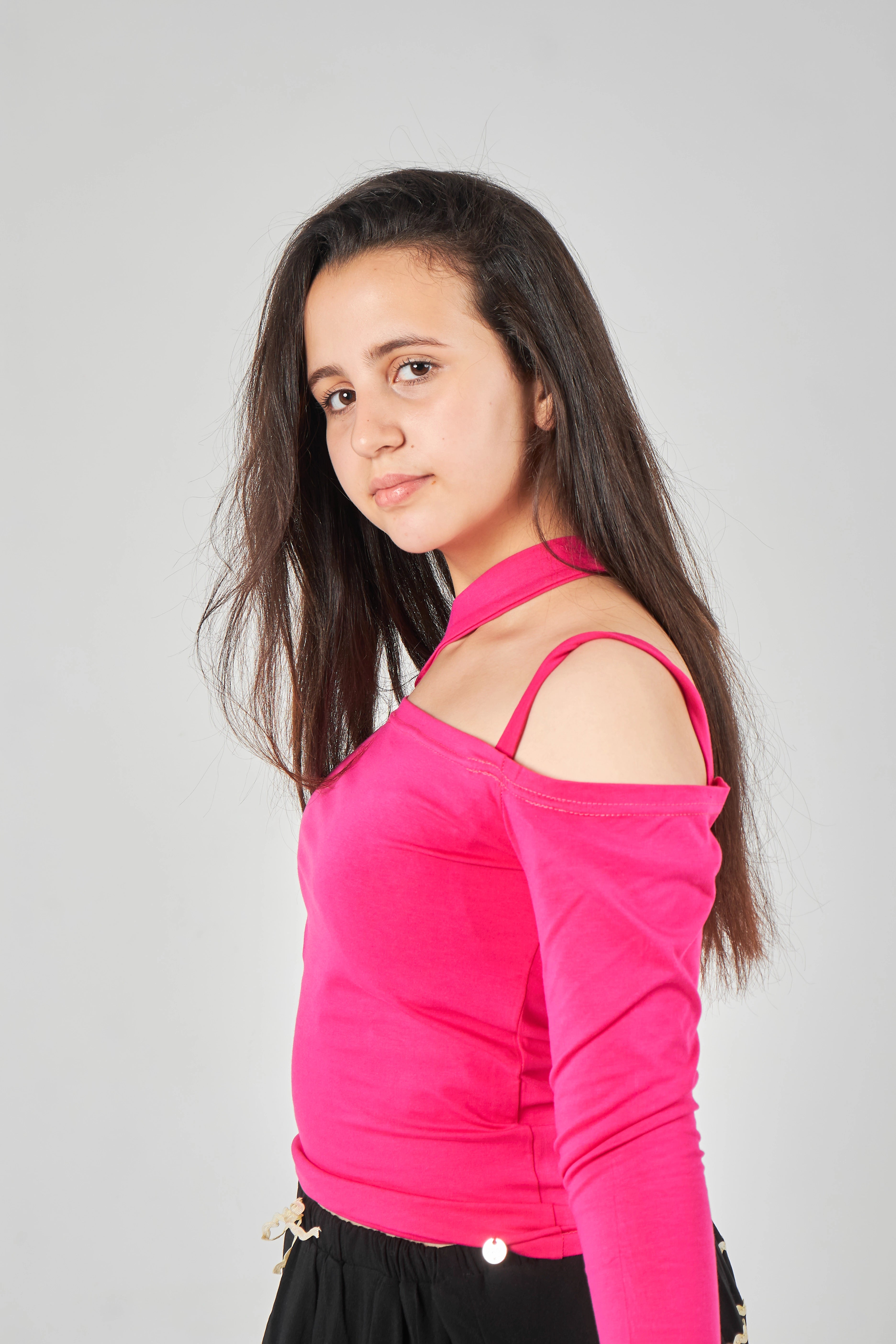 Fuchsia Girls Tank Top