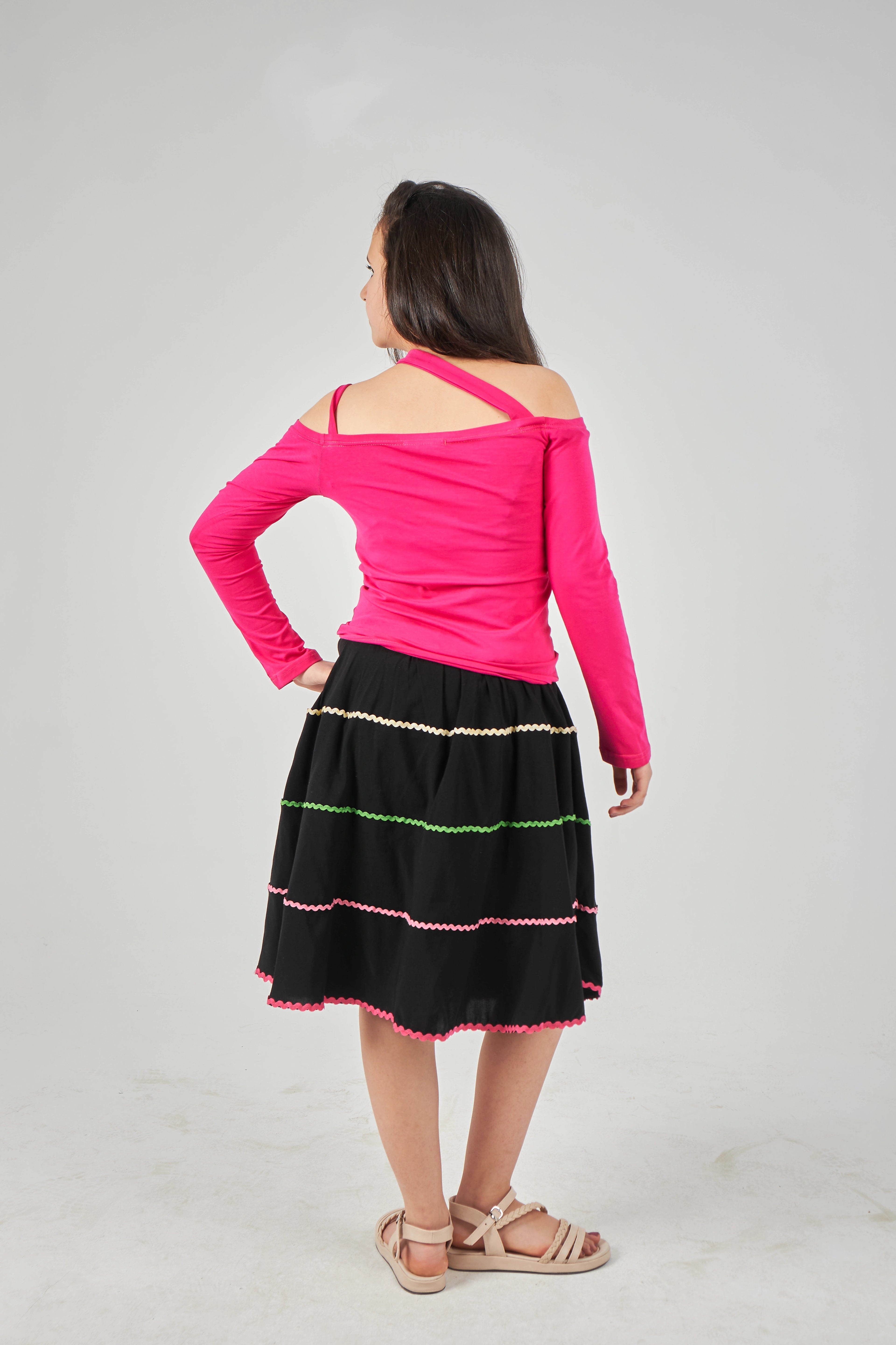 Fuchsia Girls Tank Top