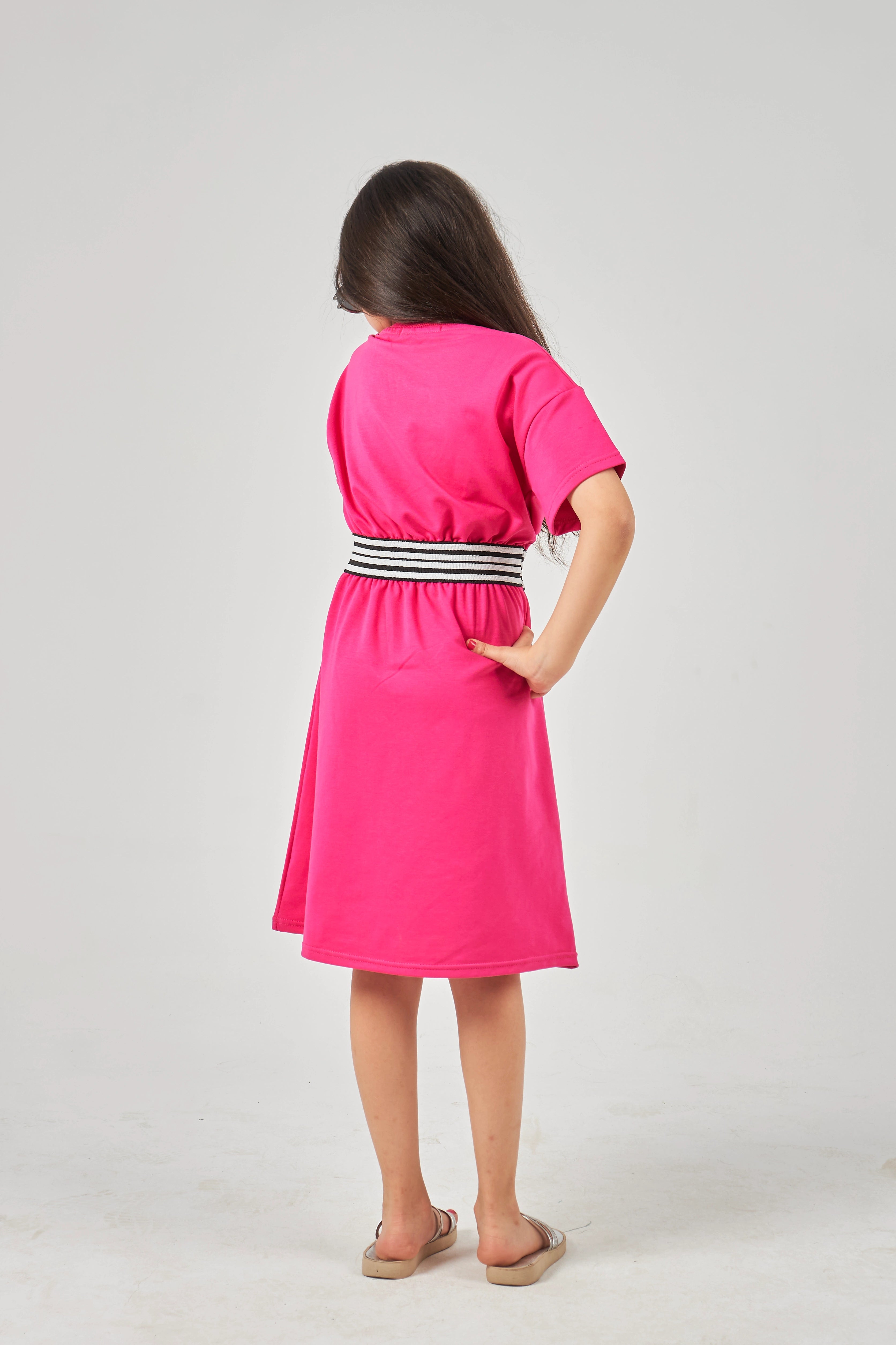Fushia Girls Dress
