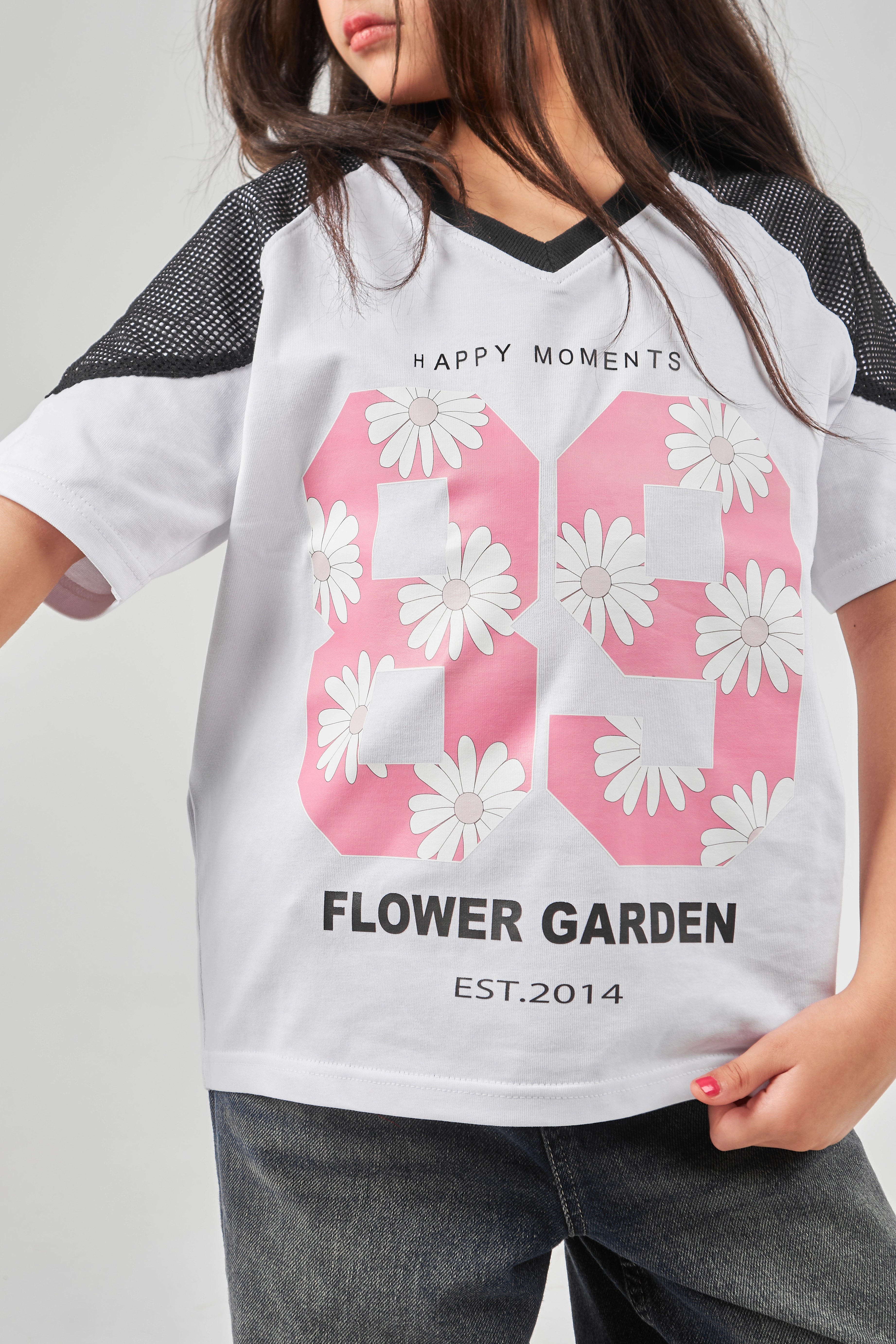 White Girls Over Sized T-shirt