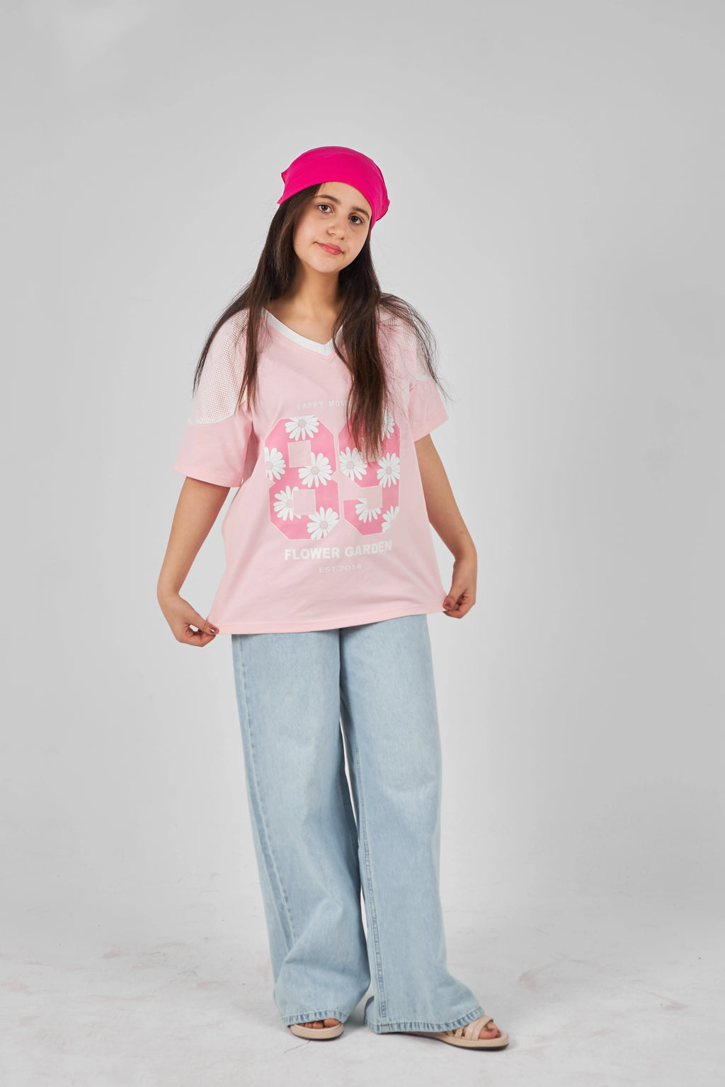 Rose Girls Over Sized T-shirt