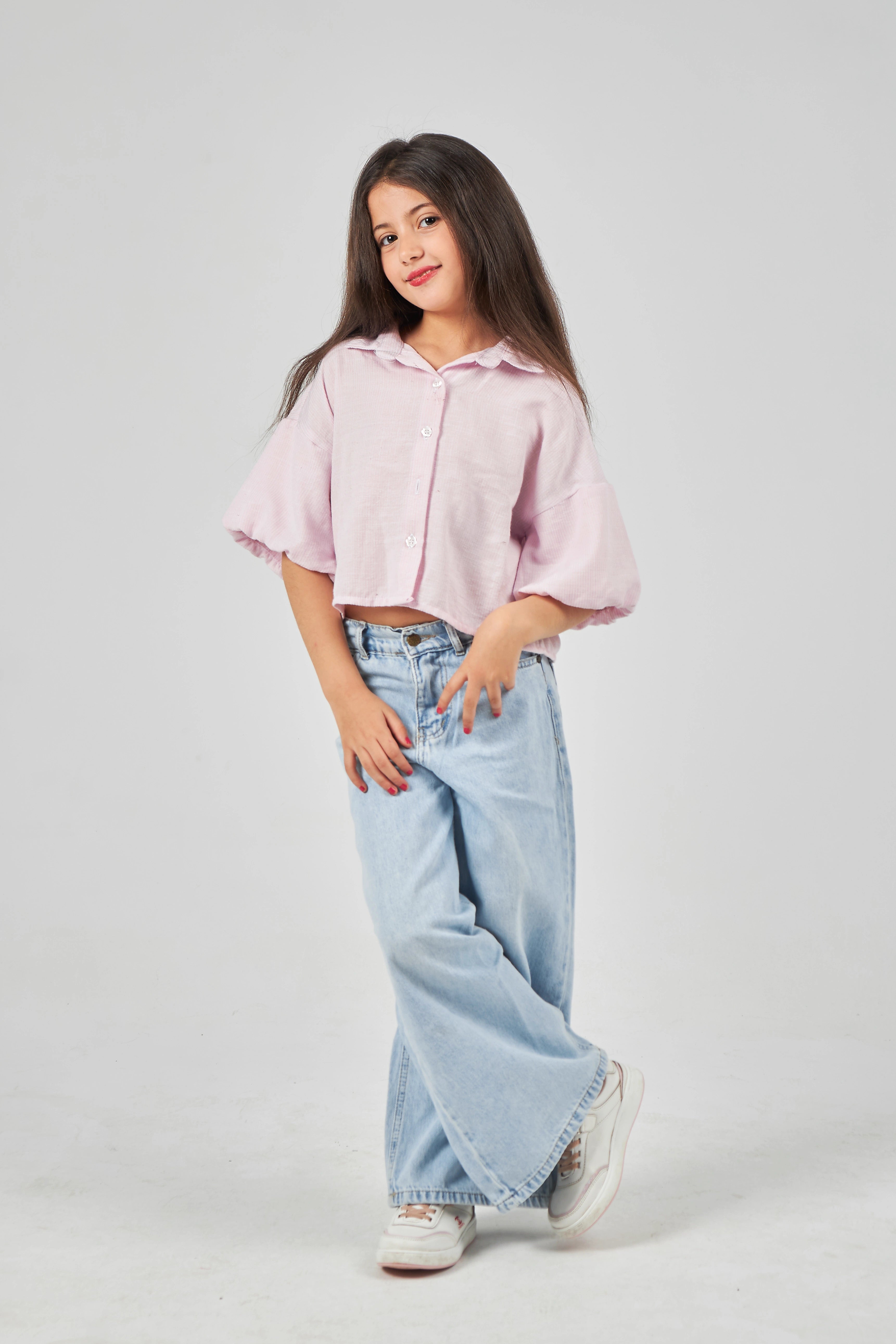 Girls Light  Denim  pants