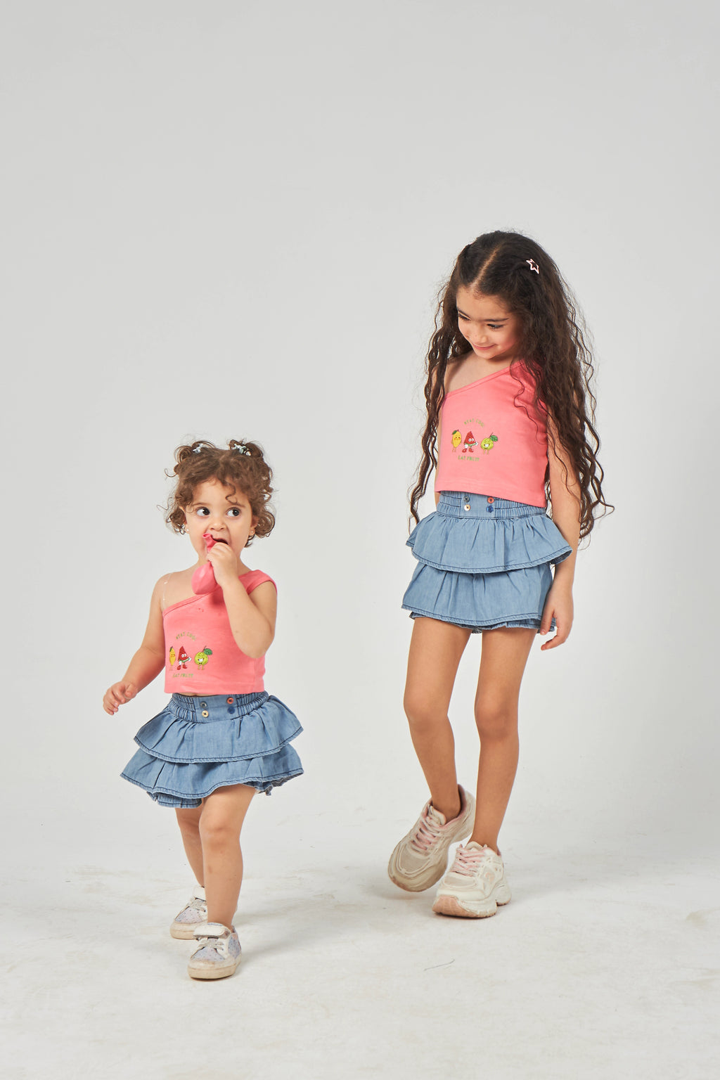Pink Girls Tank Top