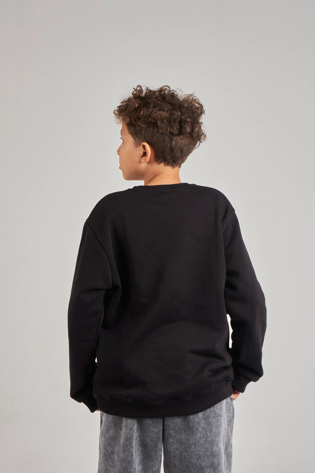 Unisex Black Sweatshirt