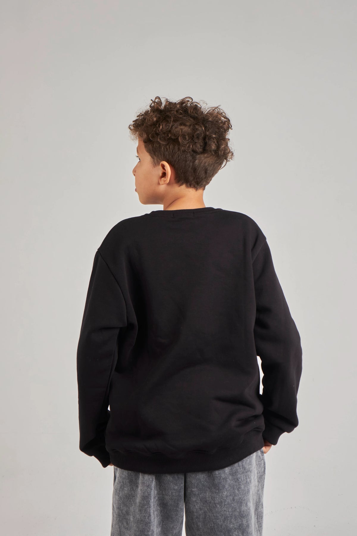 Unisex Black Sweatshirt