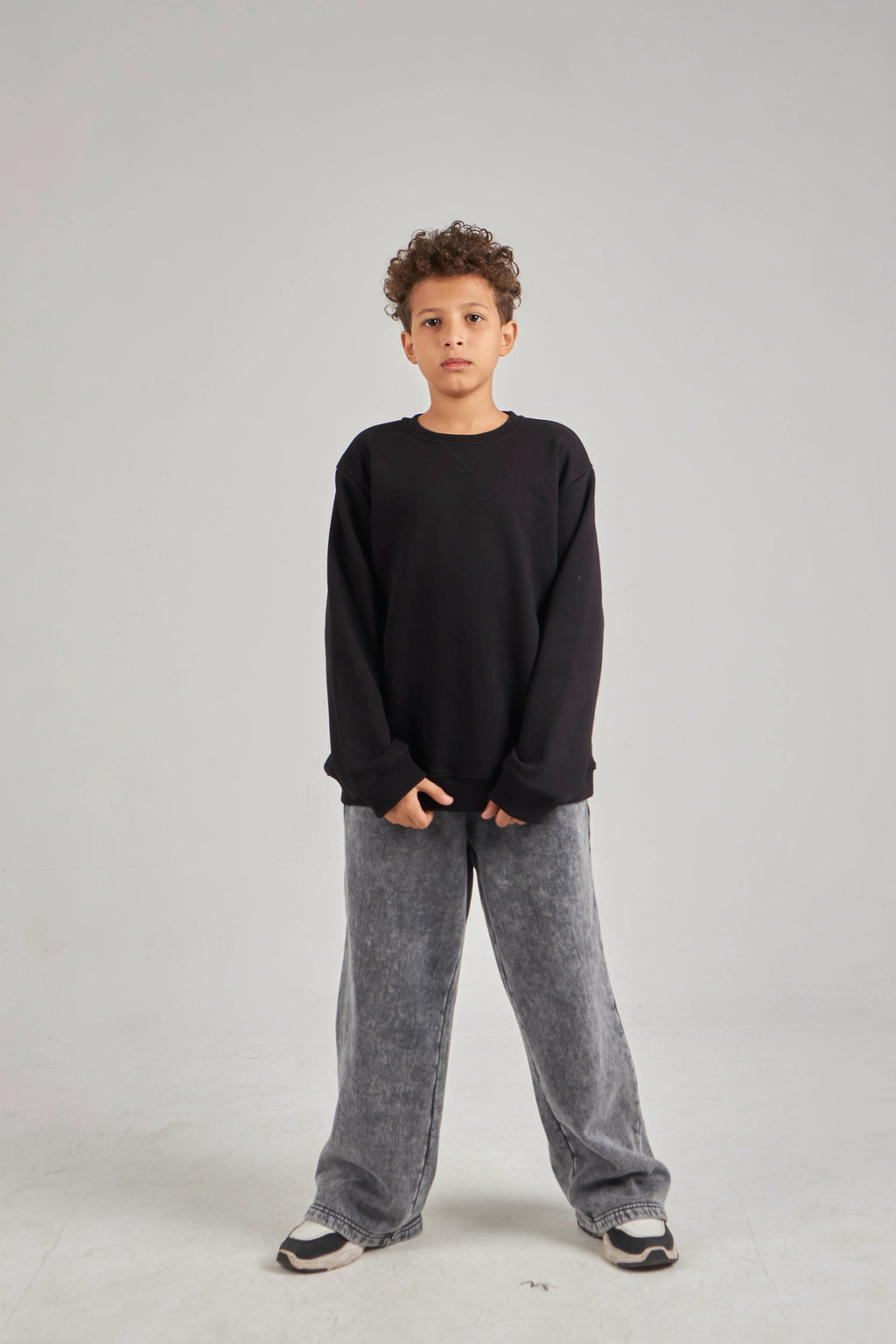 Unisex Black Sweatshirt