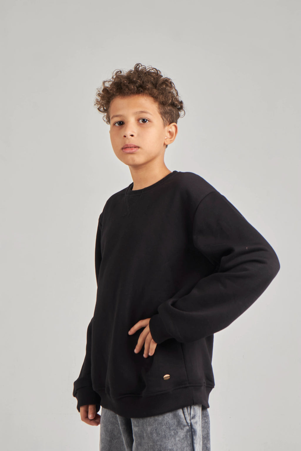 Unisex Black Sweatshirt