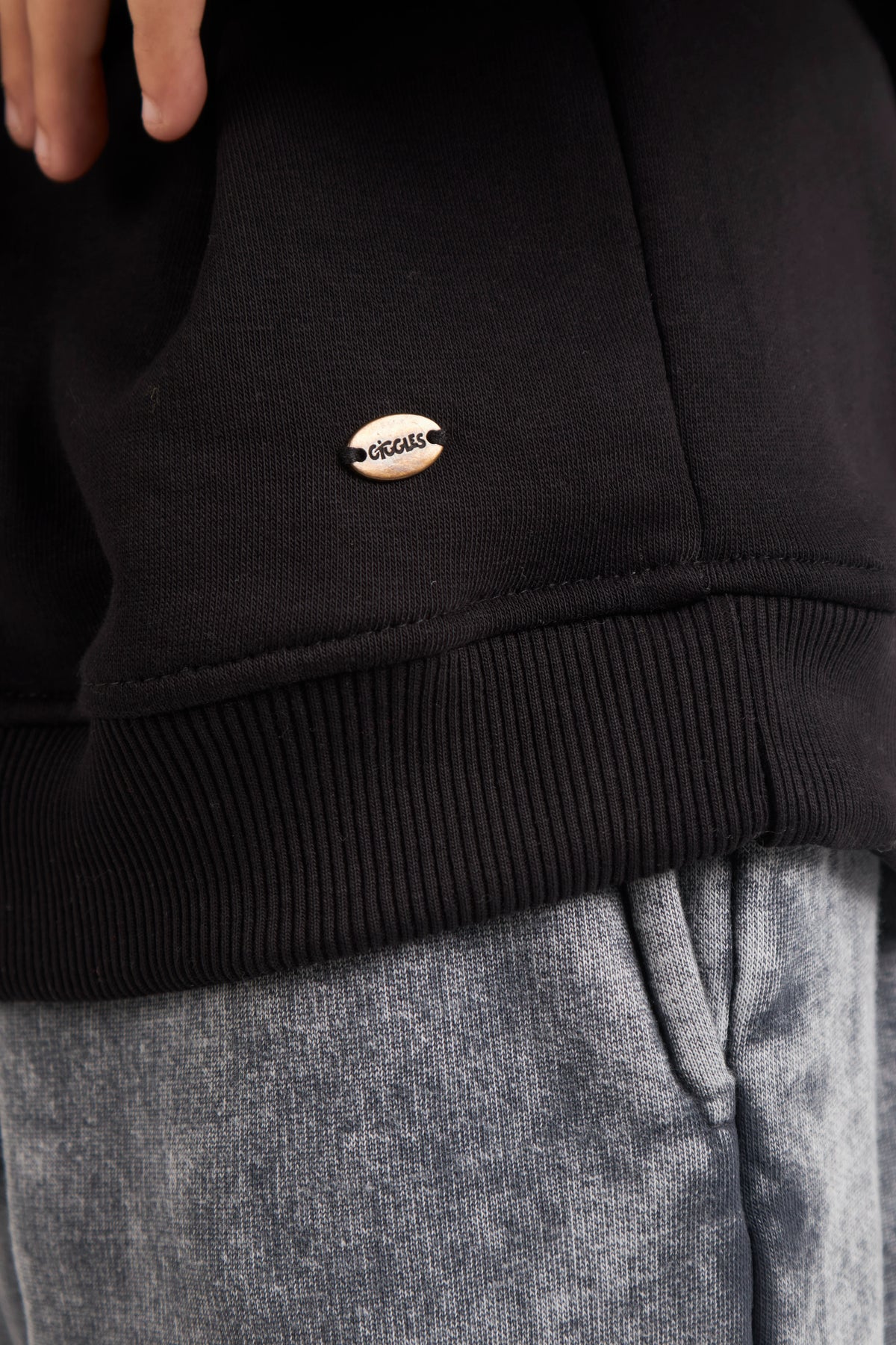 Unisex Black Sweatshirt