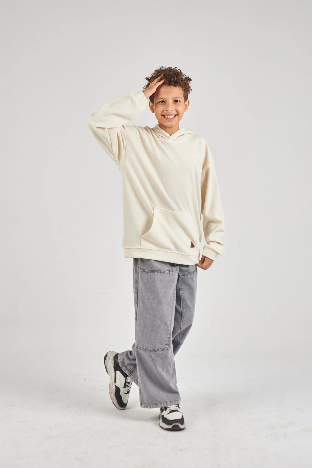 Unisex Ecru Hoodie