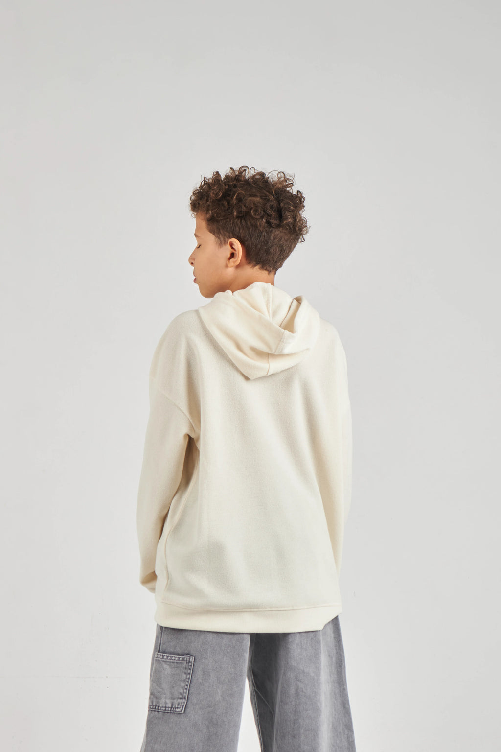 Unisex Ecru Hoodie
