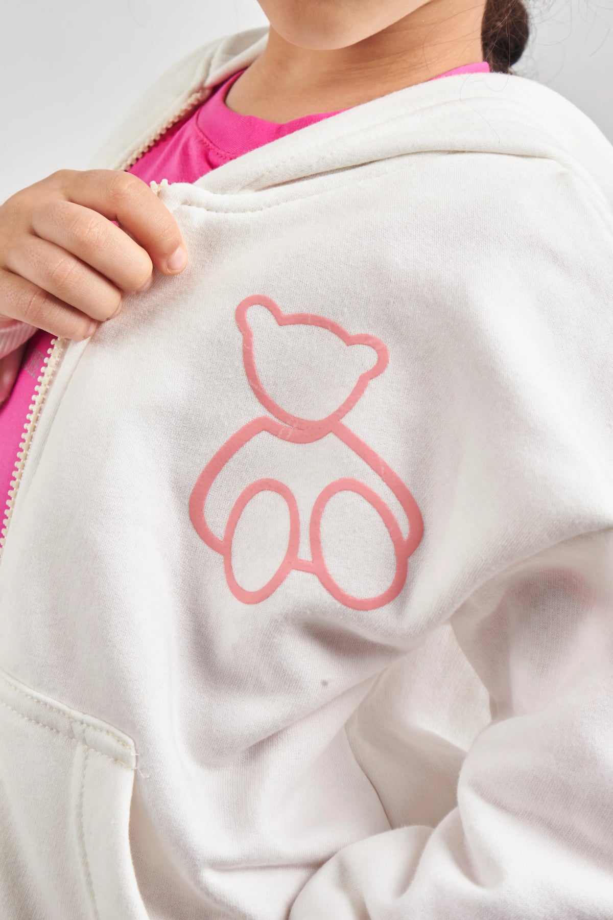 Girls Ecru Knit Set