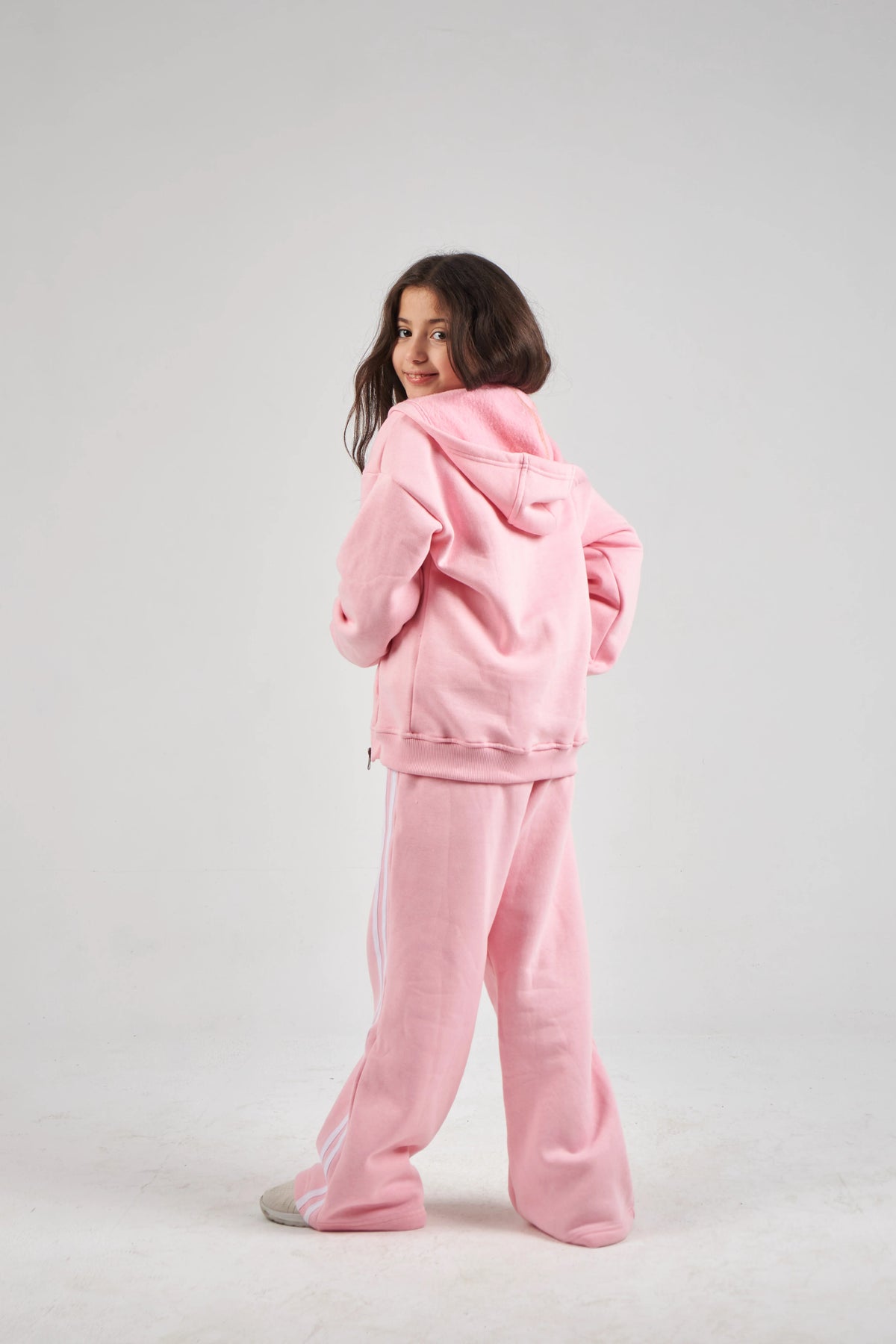 Girls Rose Knit Set