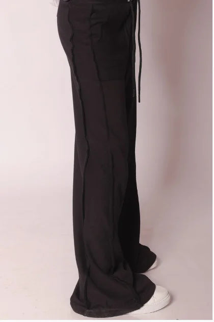 Girls Black Knit Pants