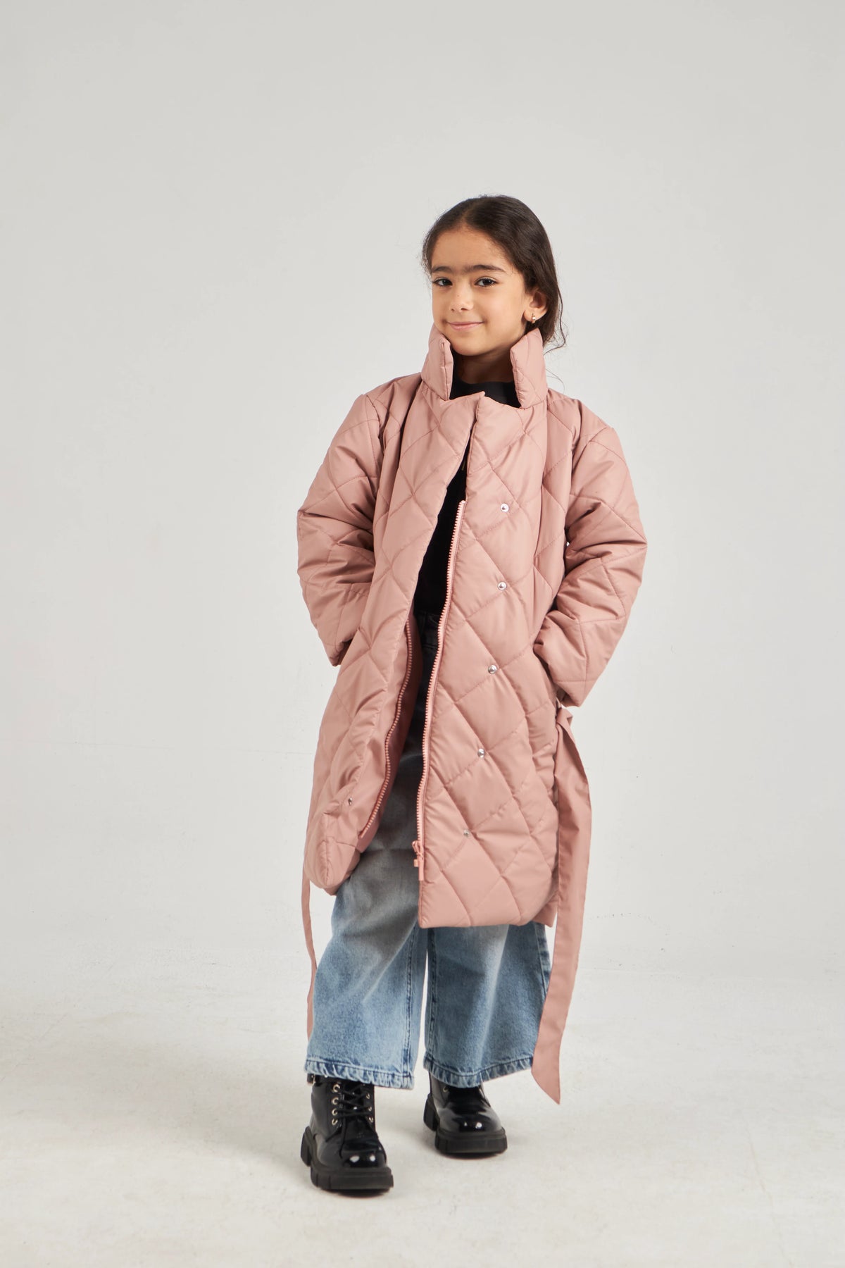 Girls Rose Parka