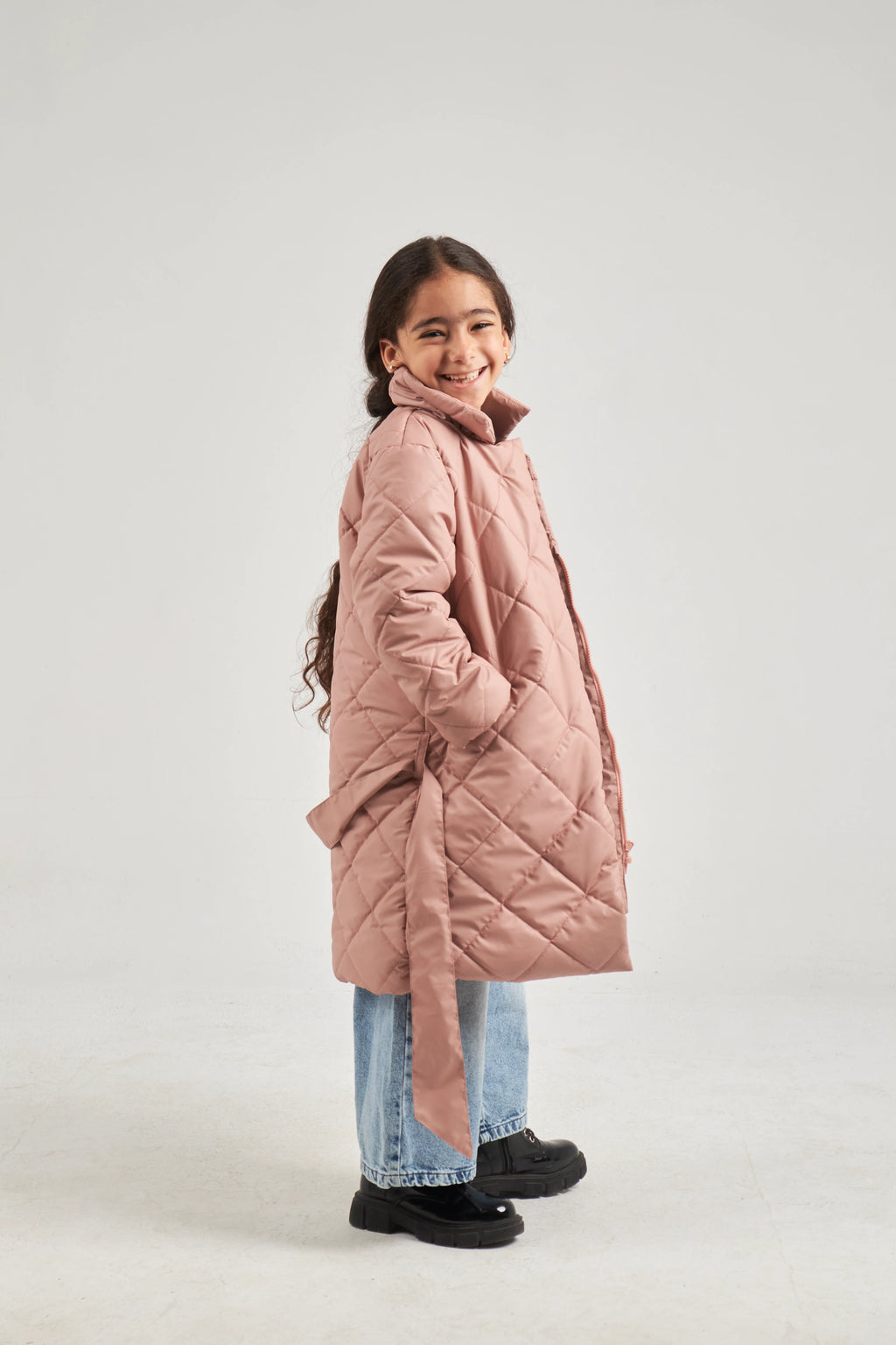 Girls Rose Parka