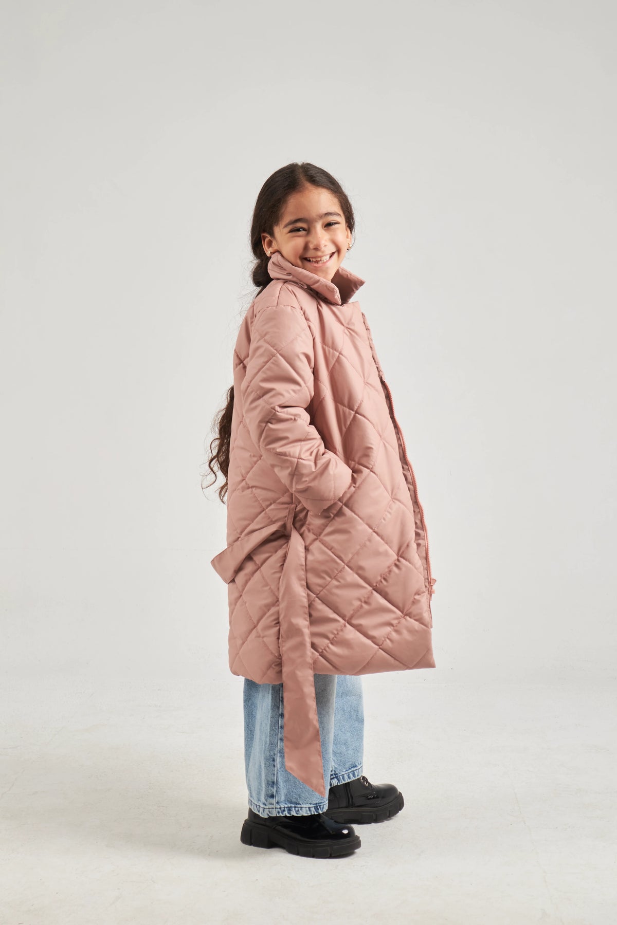 Girls Rose Parka