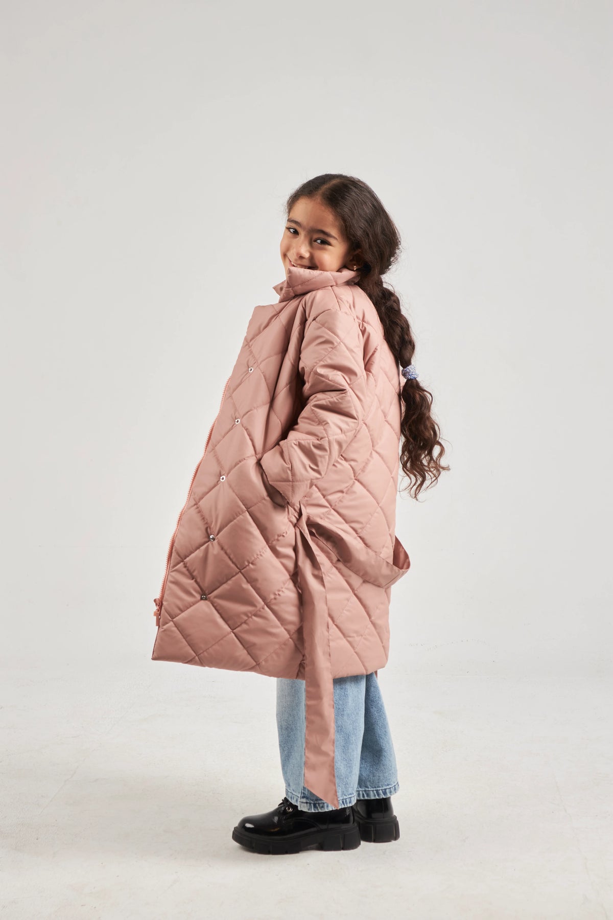 Girls Rose Parka